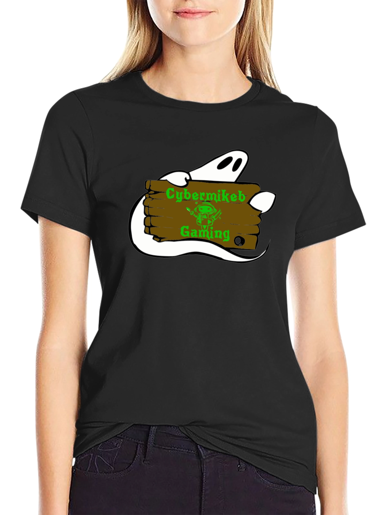 Cybermikeb Gaming Black Tee