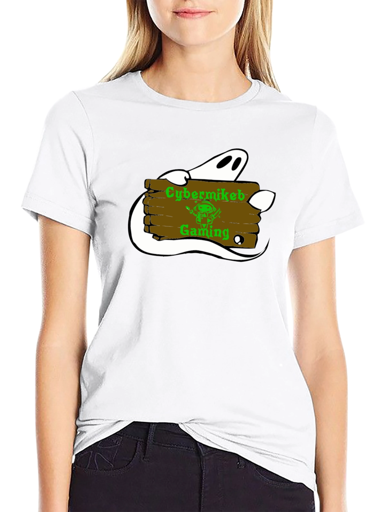 Cybermikeb Gaming Black Tee