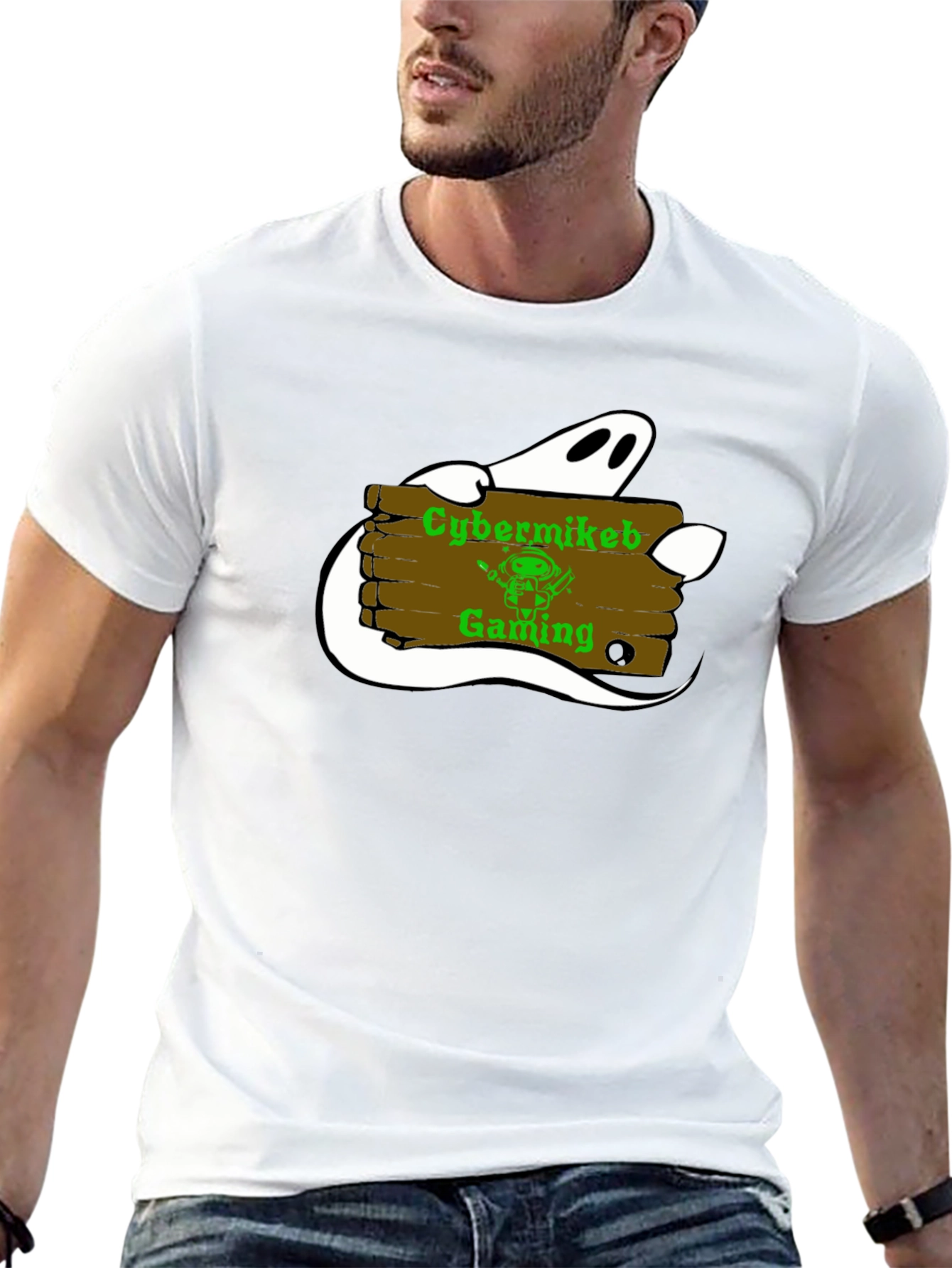 Cybermikeb Gaming Black Tee