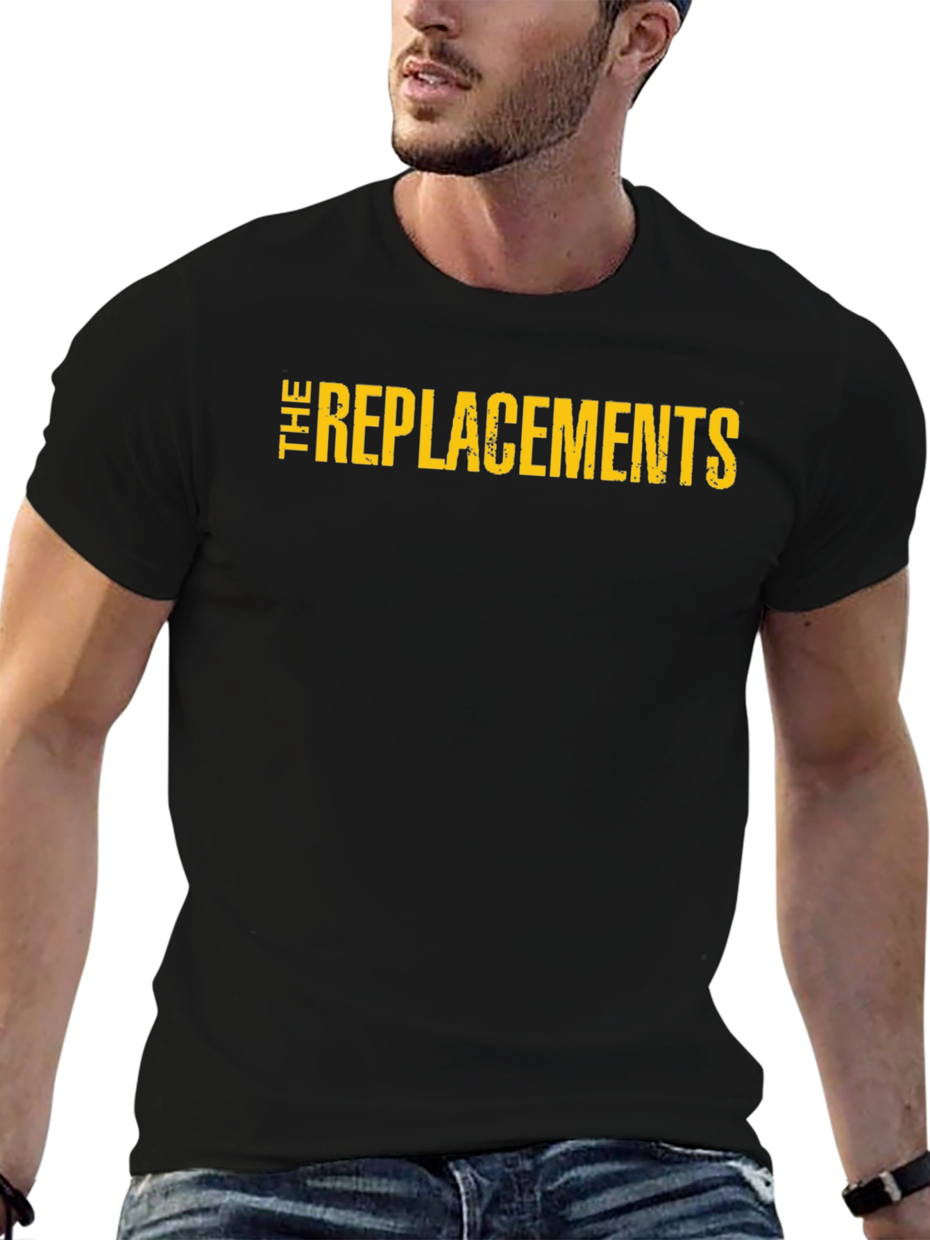 The Replacements Graphic T-Shirt - Black Cotton Tee
