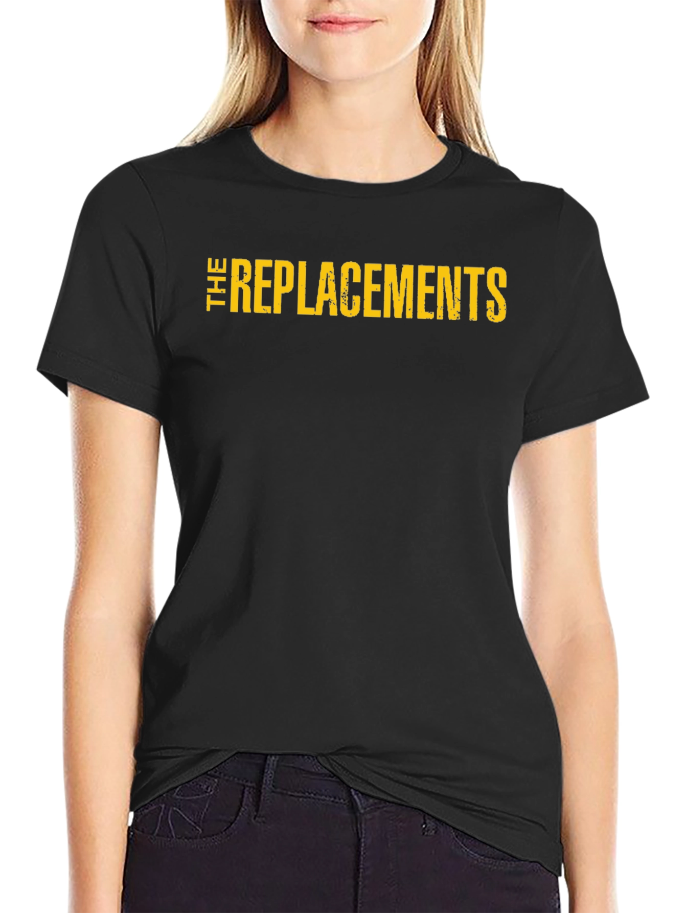 The Replacements Graphic T-Shirt - Black Cotton Tee