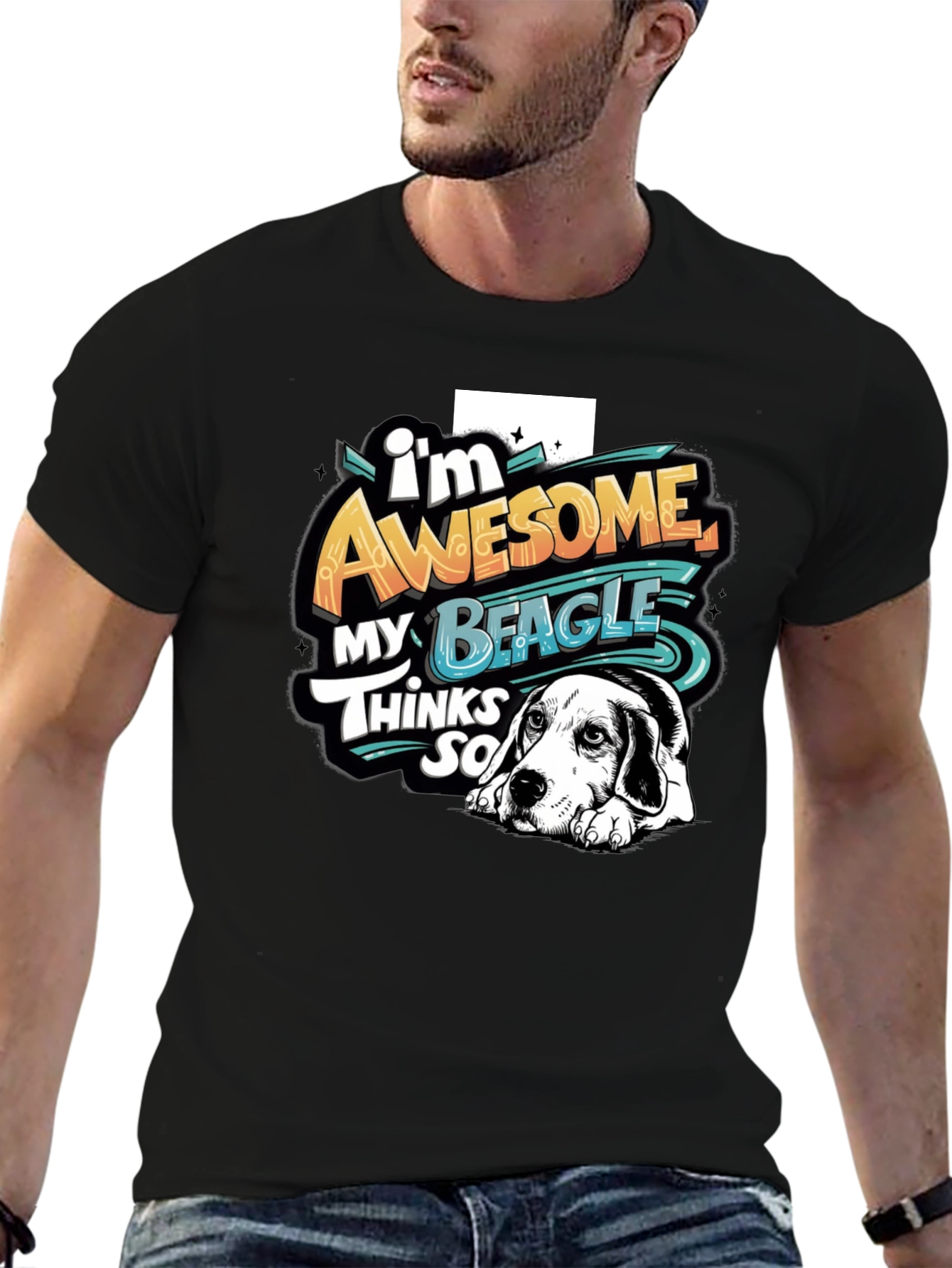 Awesome Beagle T-Shirt - Dog Lover Tee