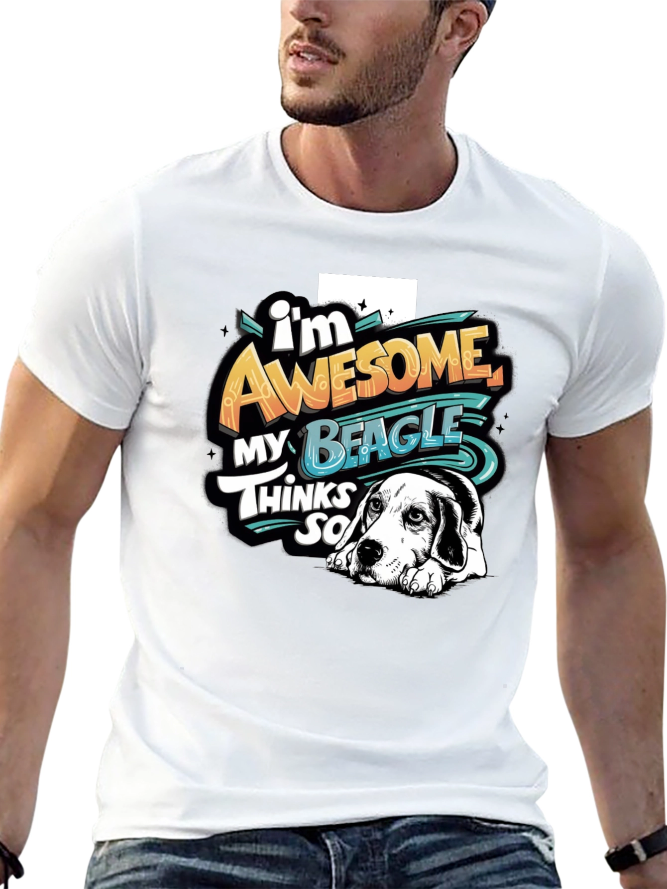 Awesome Beagle T-Shirt - Dog Lover Tee