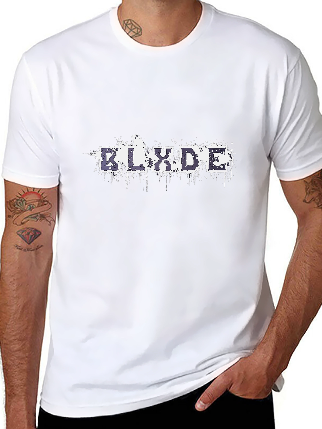 Black BLXYDE Graphic Tee - Streetwear Style