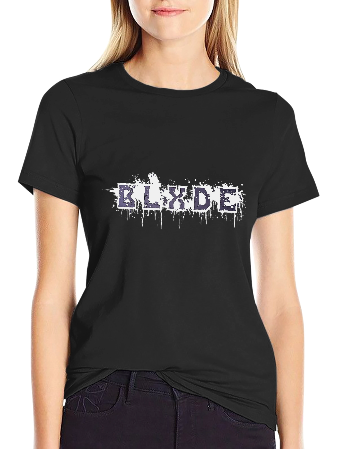 Black BLXYDE Graphic Tee - Streetwear Style