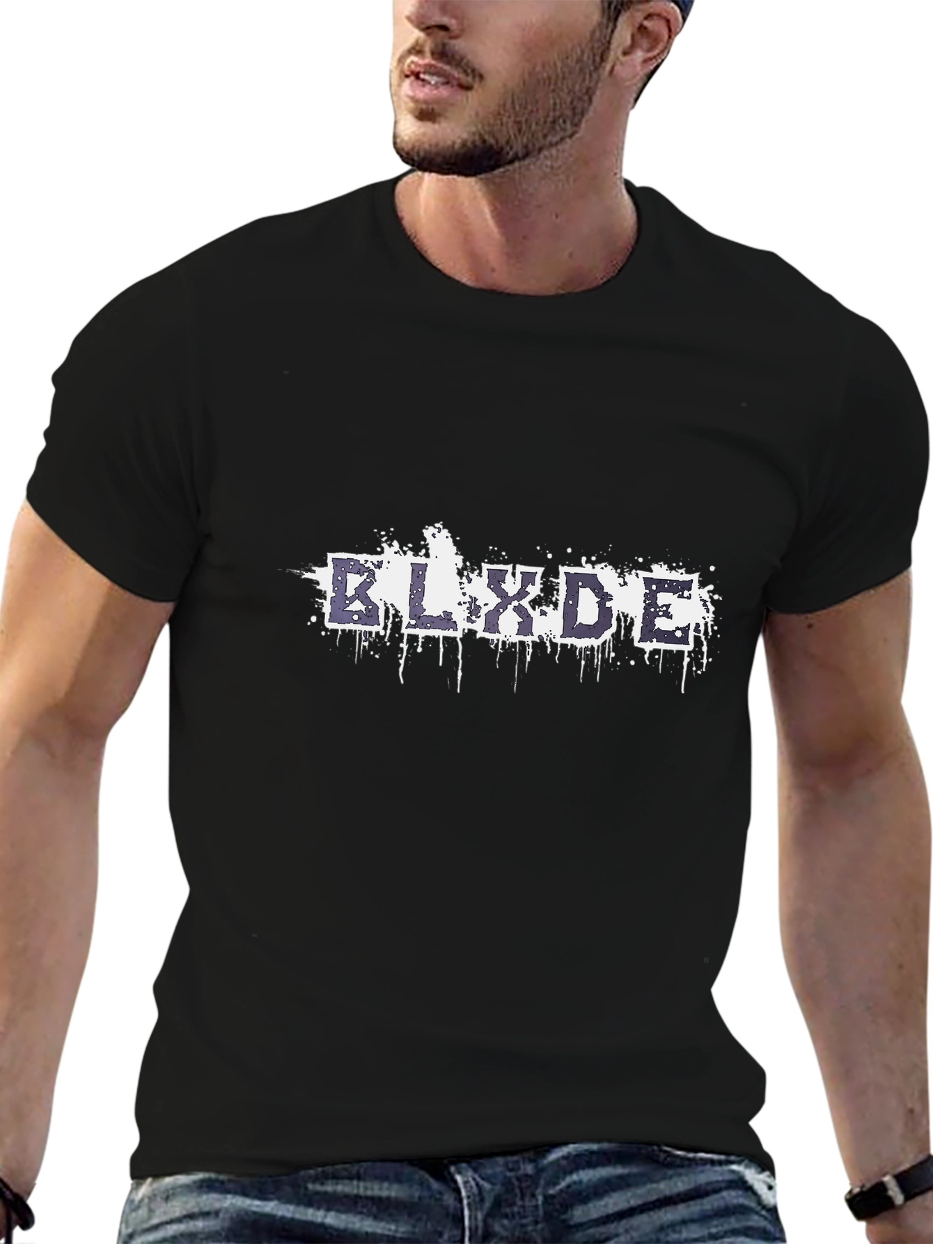 Black BLXYDE Graphic Tee - Streetwear Style