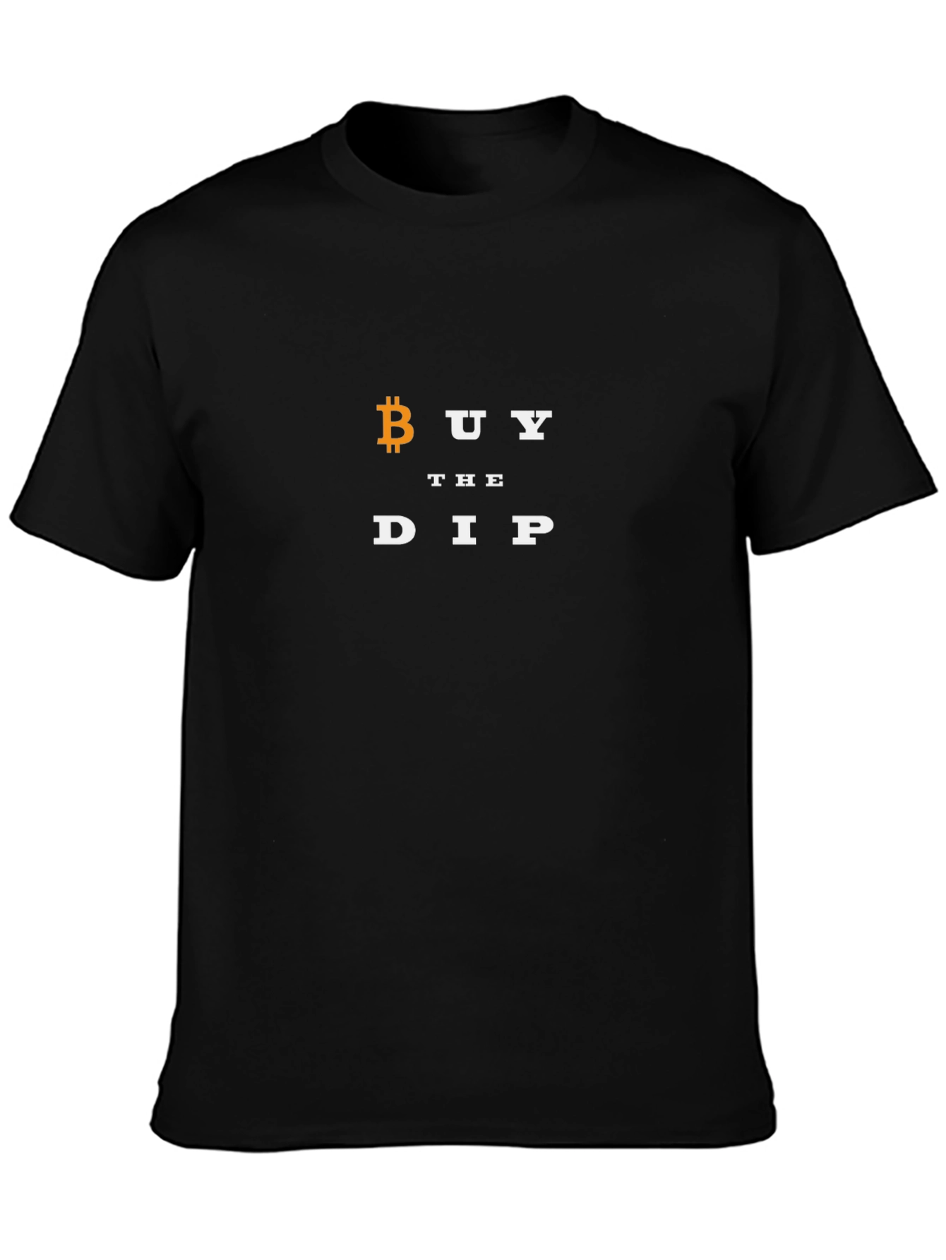 Bitcoin Crypto Buy the Dip Graphic Tee
