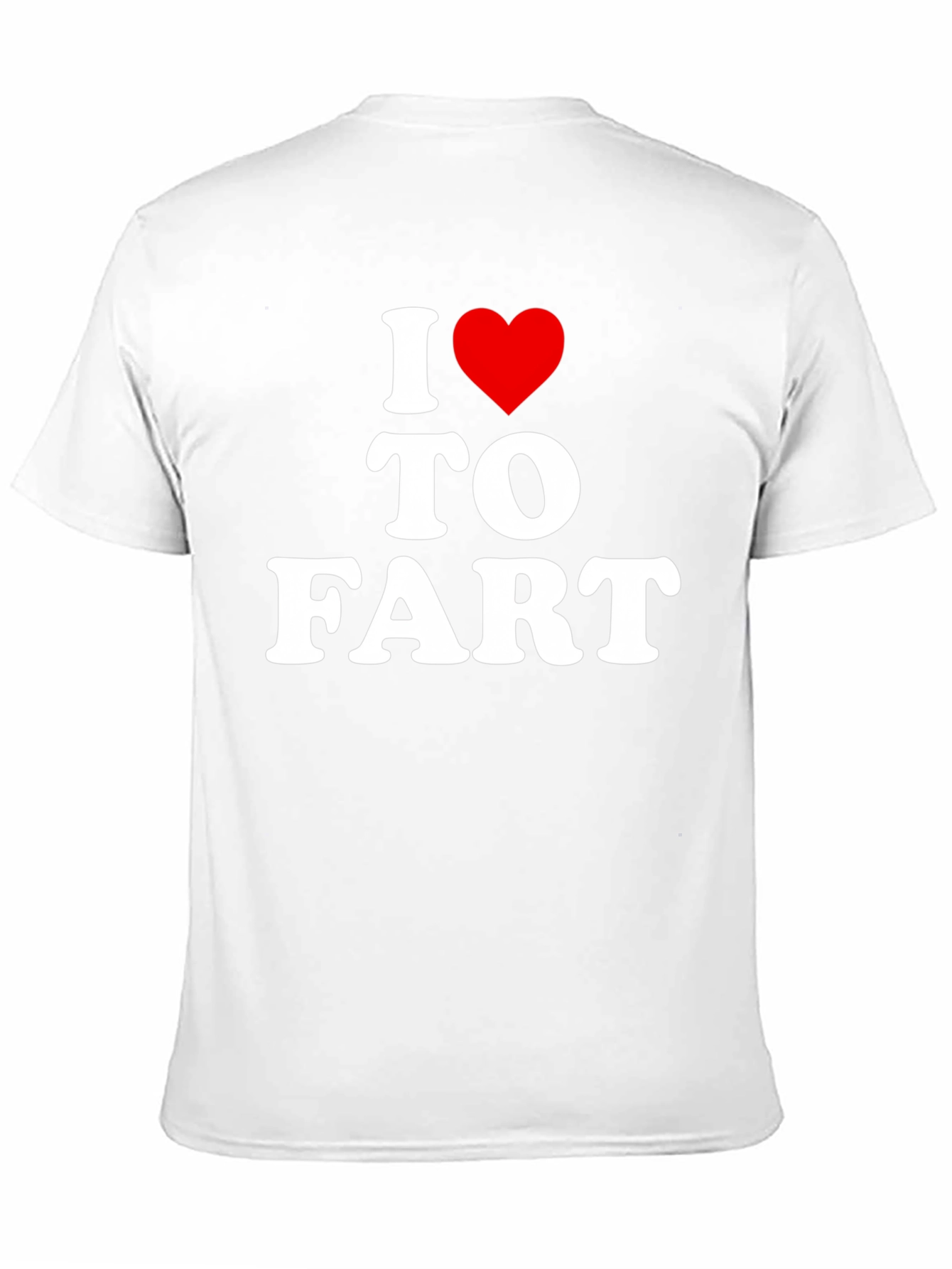 I Heart To Fart Funny Graphic T-Shirt
