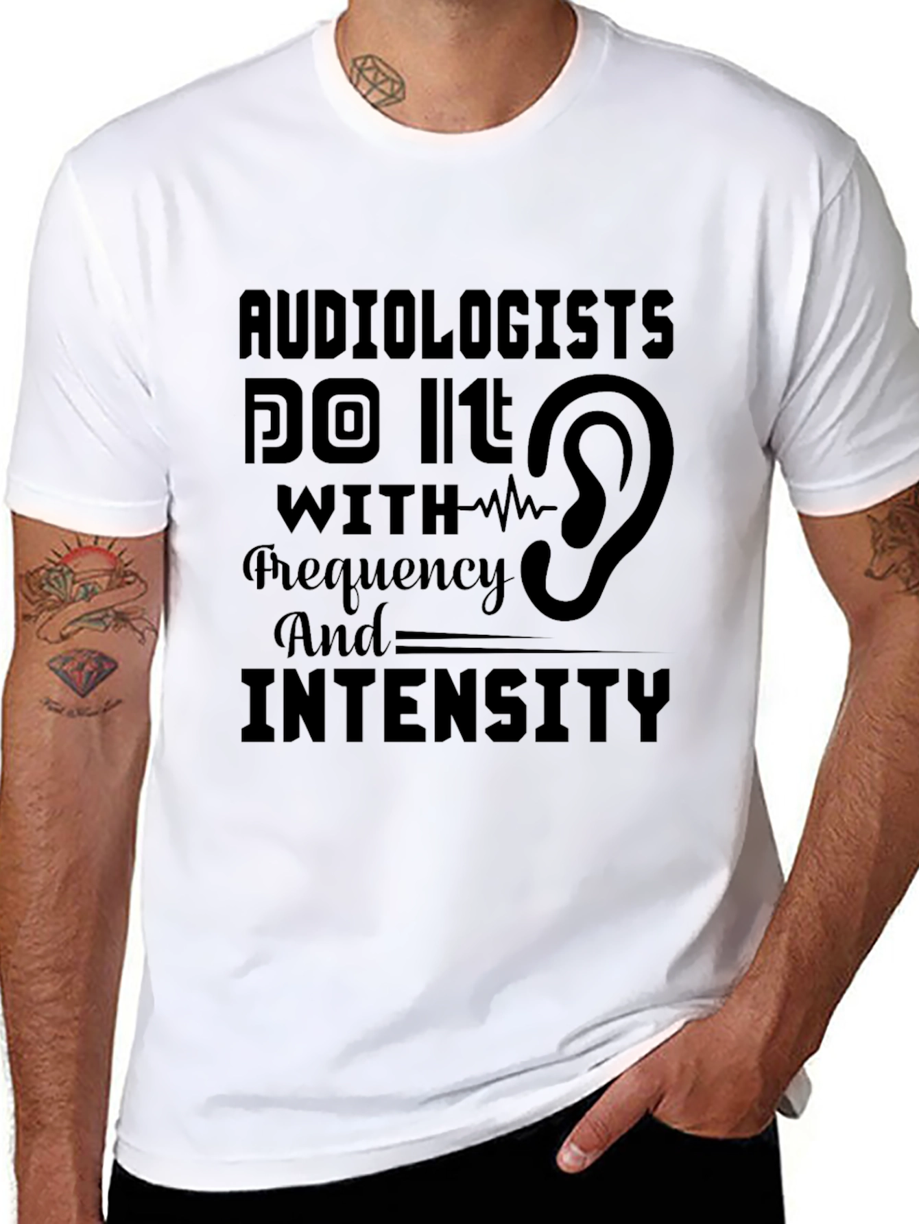 Audiologist Frequency and Intensity T-Shirt