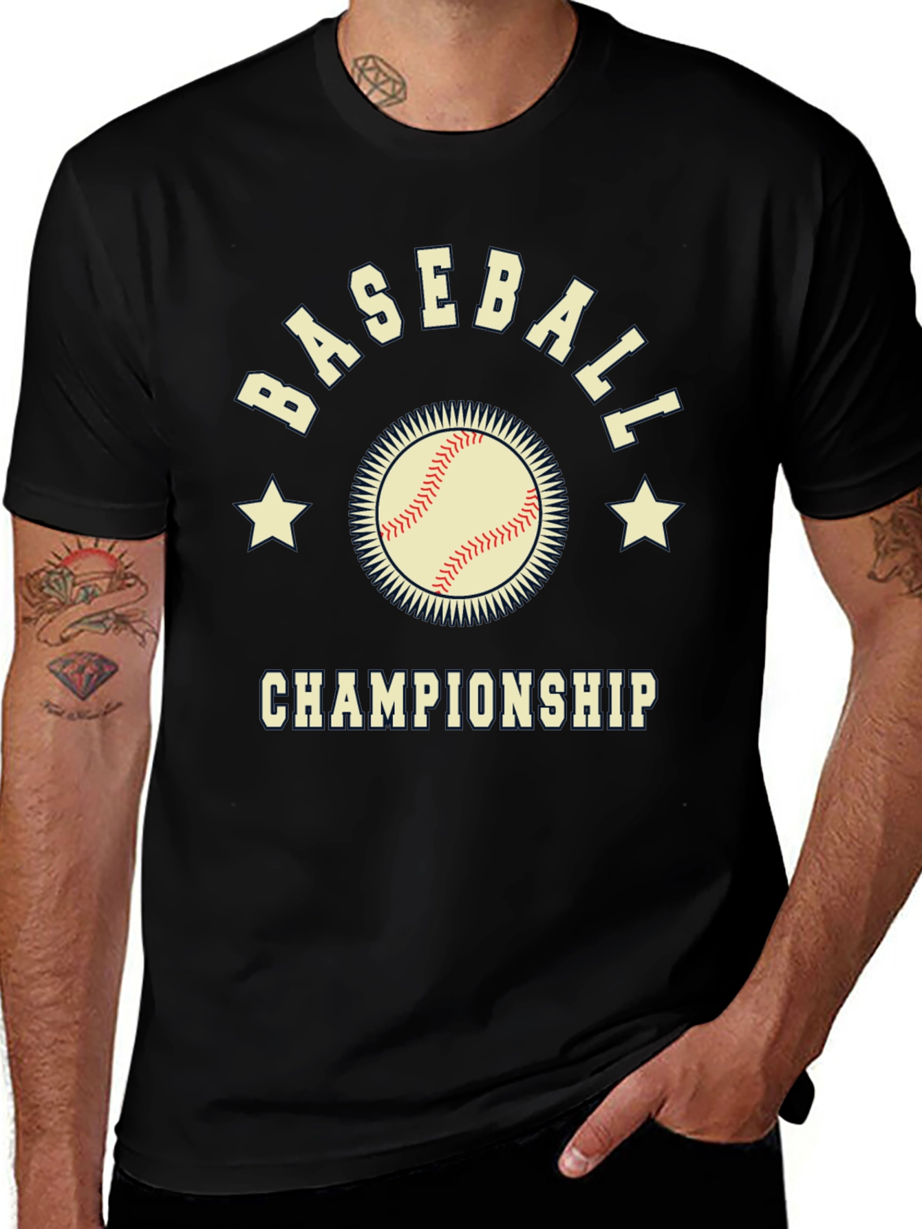 Baseball Championship Graphic T-Shirt