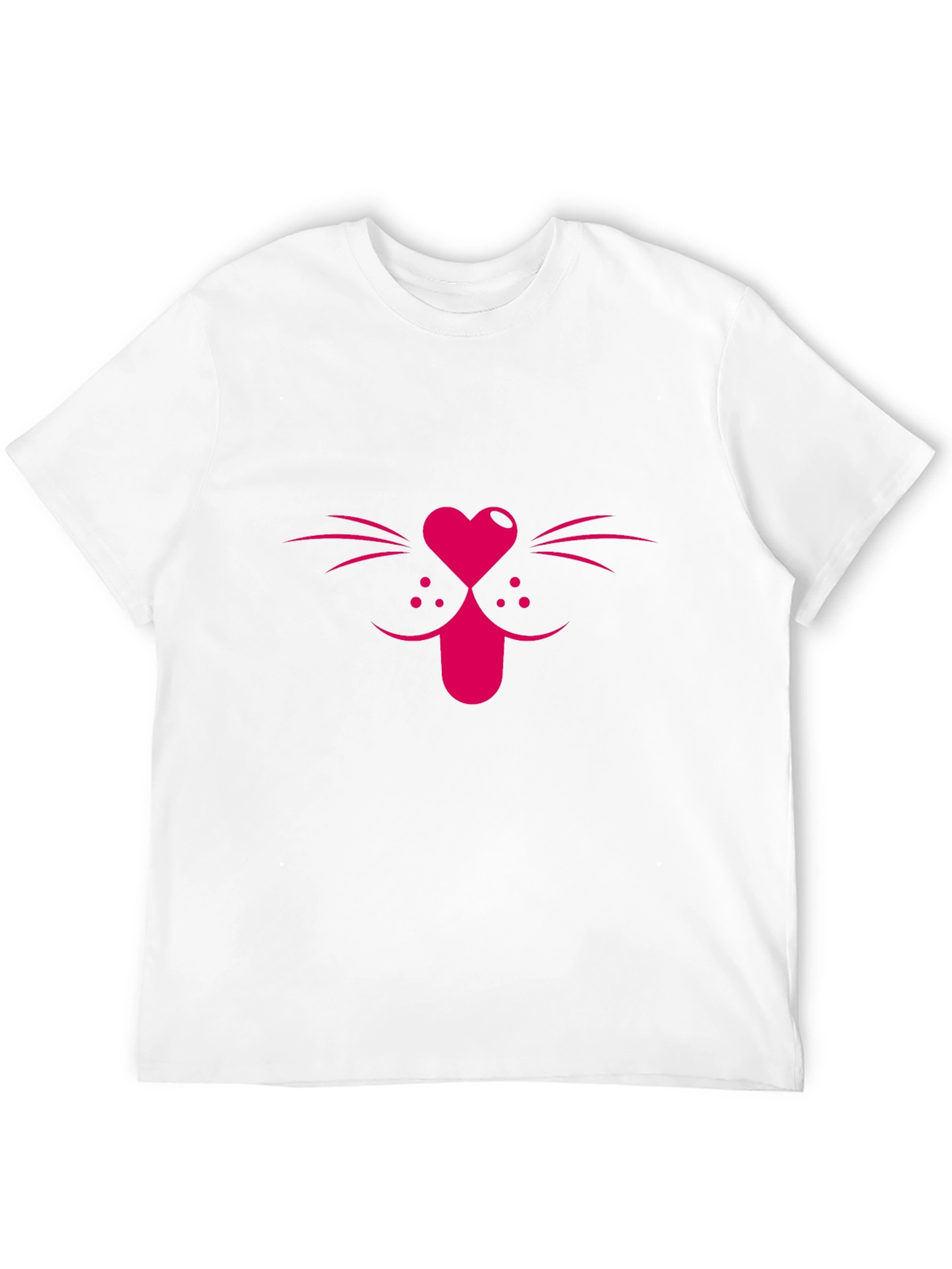 Heart Nose Kitty Tee