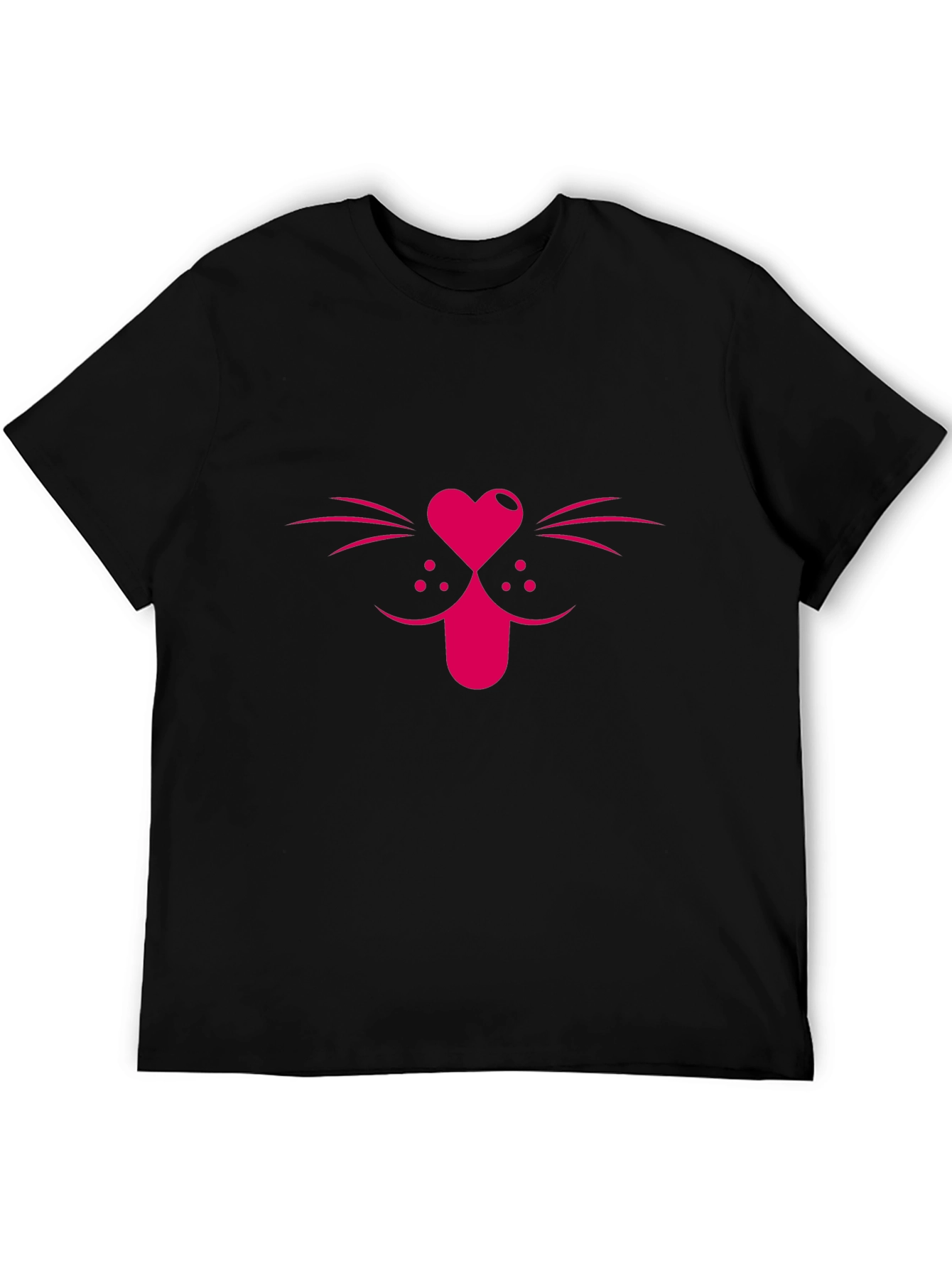 Heart Nose Kitty Tee