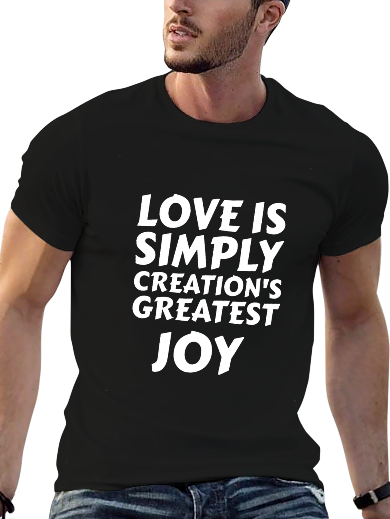 Love Is Simply Greatest Joy T-Shirt - Black