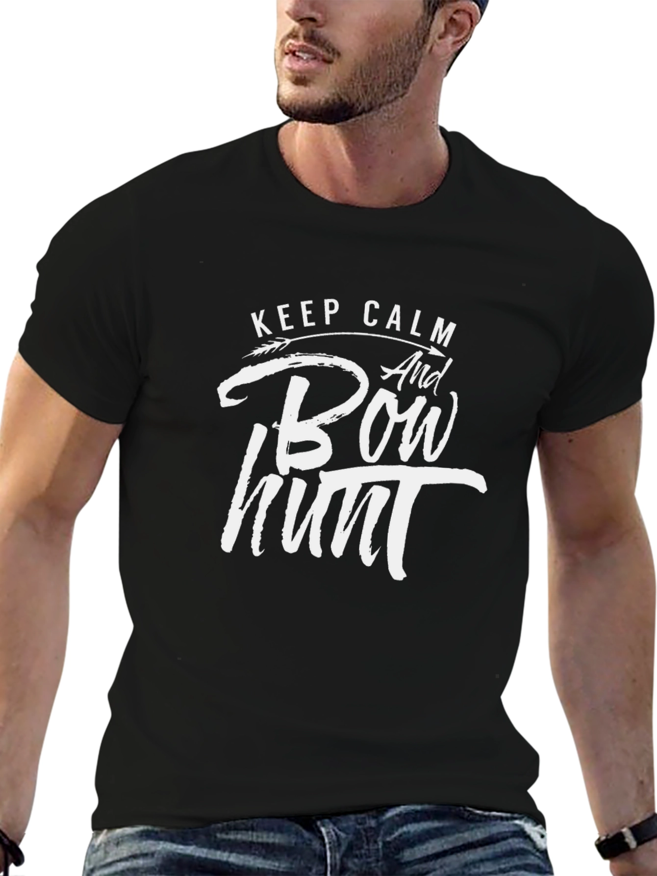 Keep Calm Bow Hunt Graphic Tee