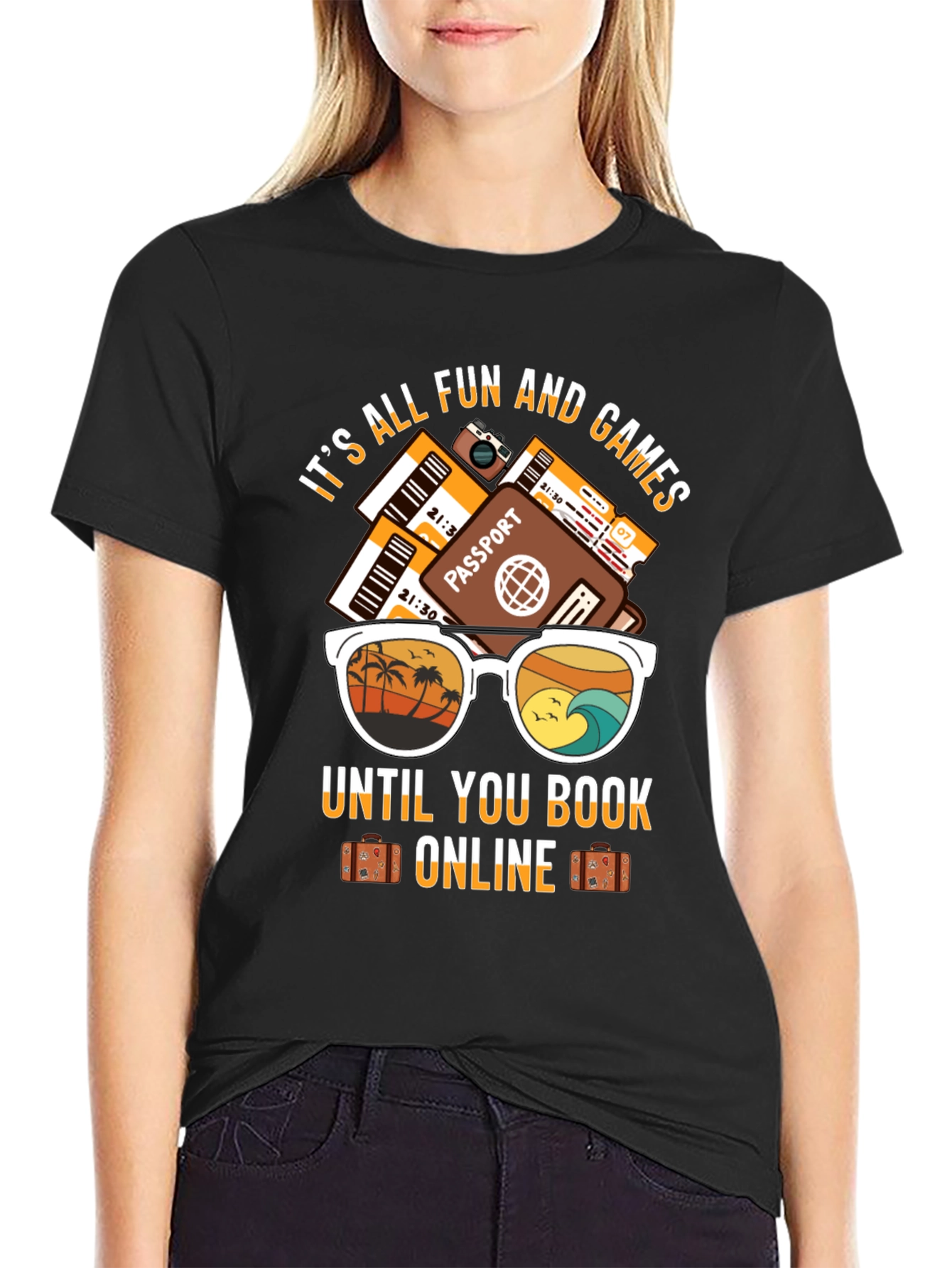 Fun & Games Until You Book Online T-Shirt