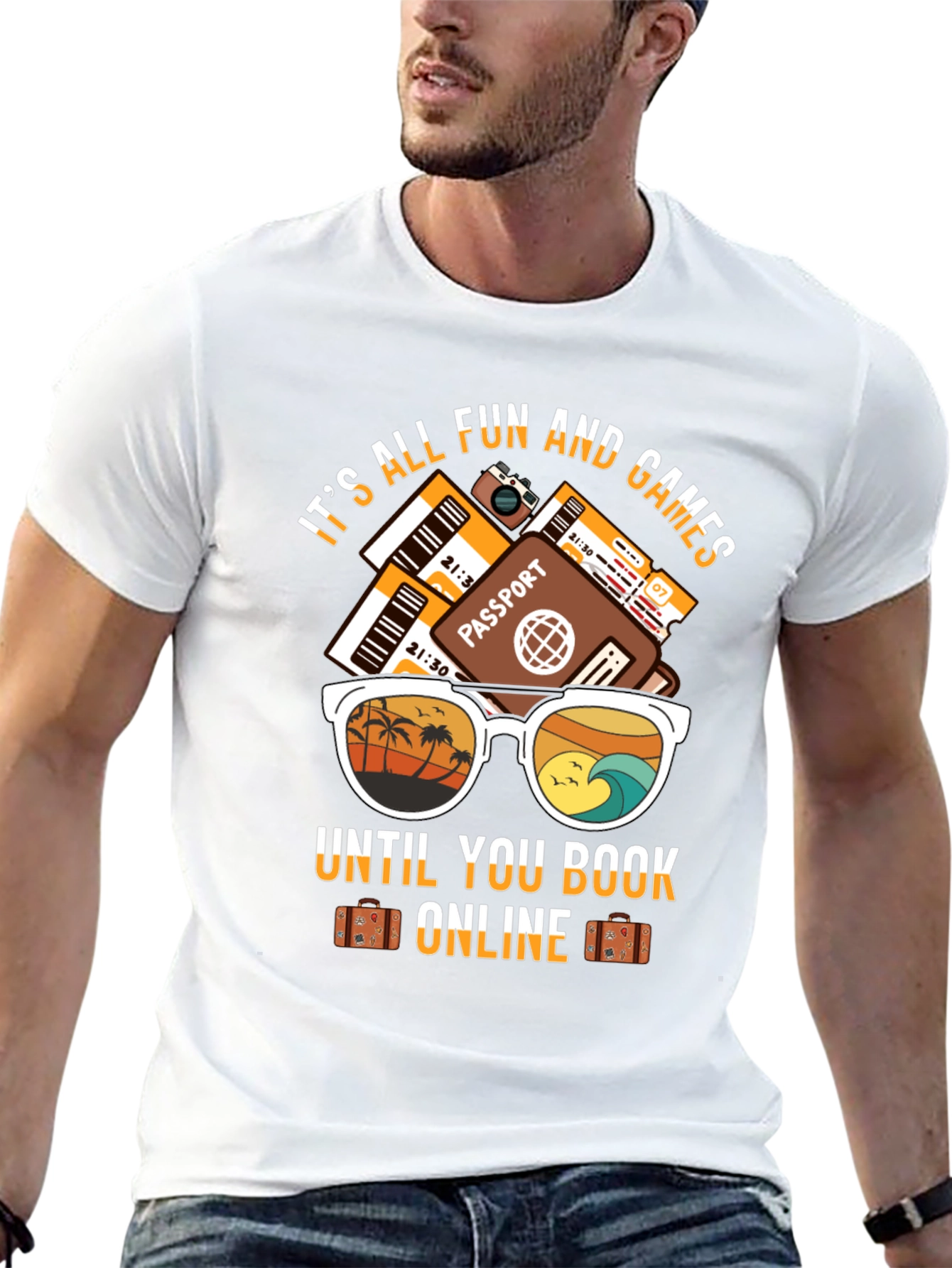 Fun & Games Until You Book Online T-Shirt