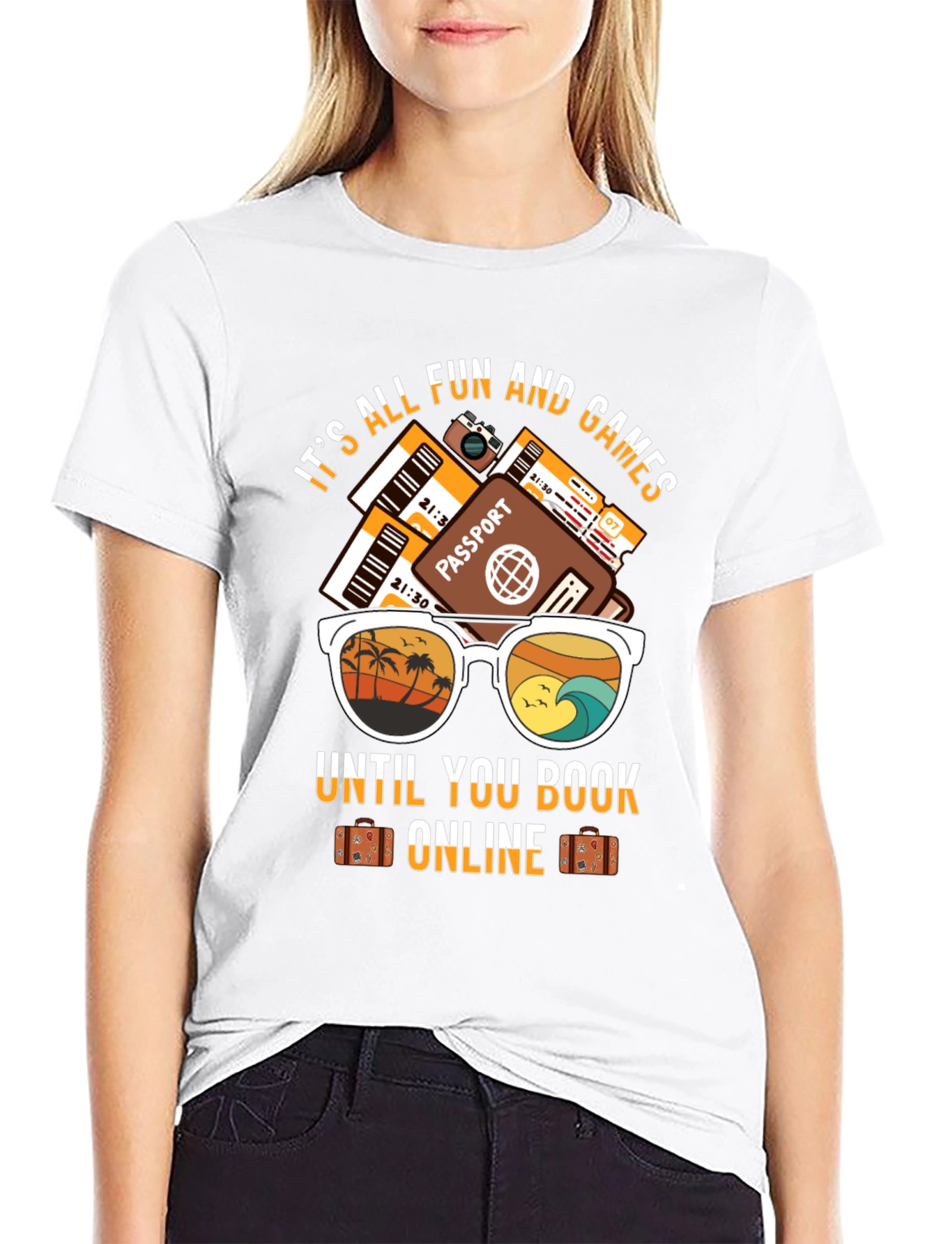 Fun & Games Until You Book Online T-Shirt