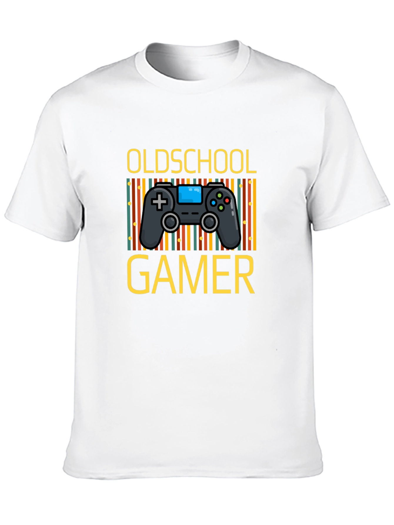 Oldschool Gamer Graphic Tee - Retro Gaming Shirt