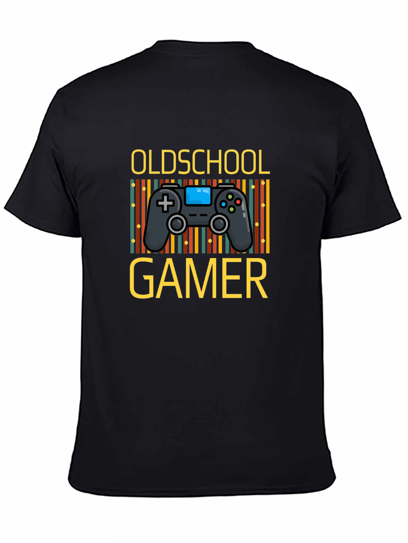 Oldschool Gamer Graphic Tee - Retro Gaming Shirt