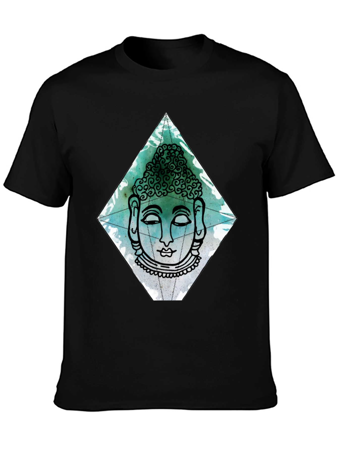 Buddha Graphic Tee - Mens Black T-Shirt