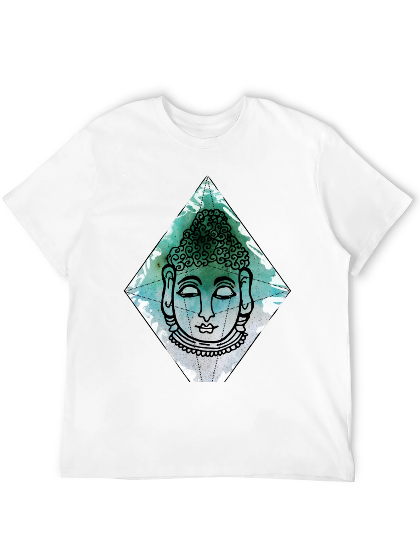 Buddha Graphic Tee - Mens Black T-Shirt