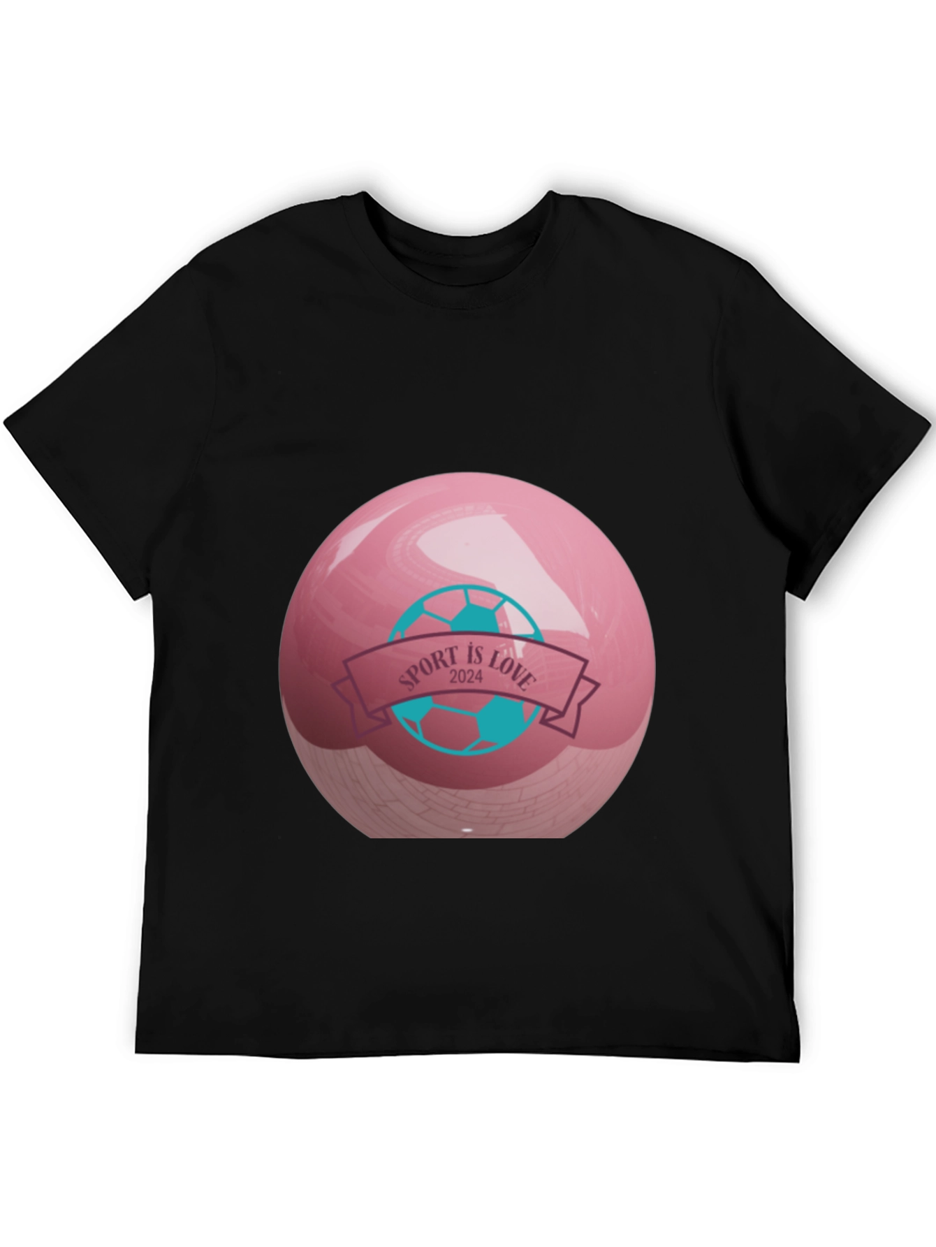 Sport is Love 2024 Black T-Shirt