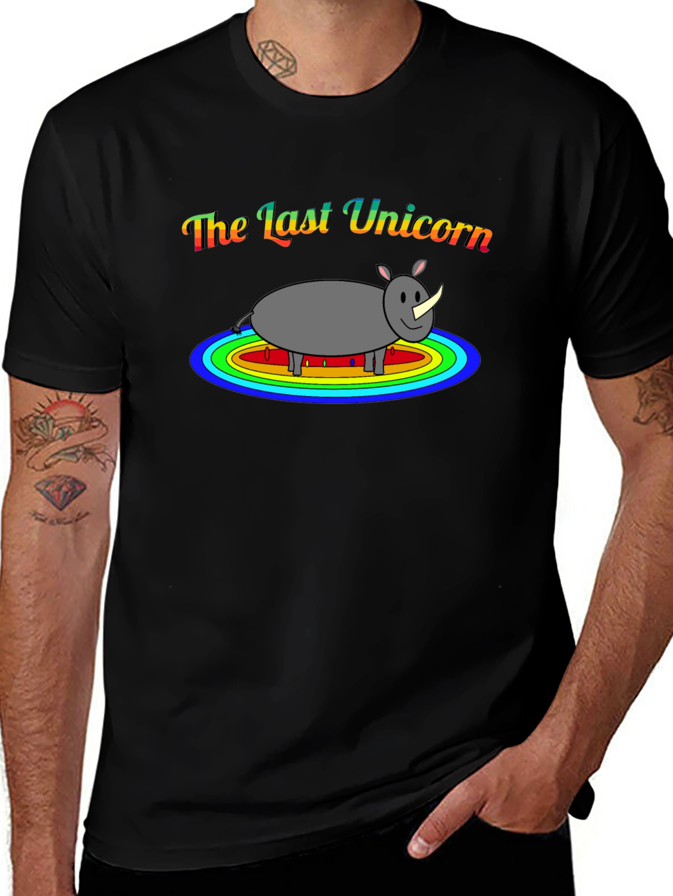 The Last Unicorn Funny Graphic T-Shirt