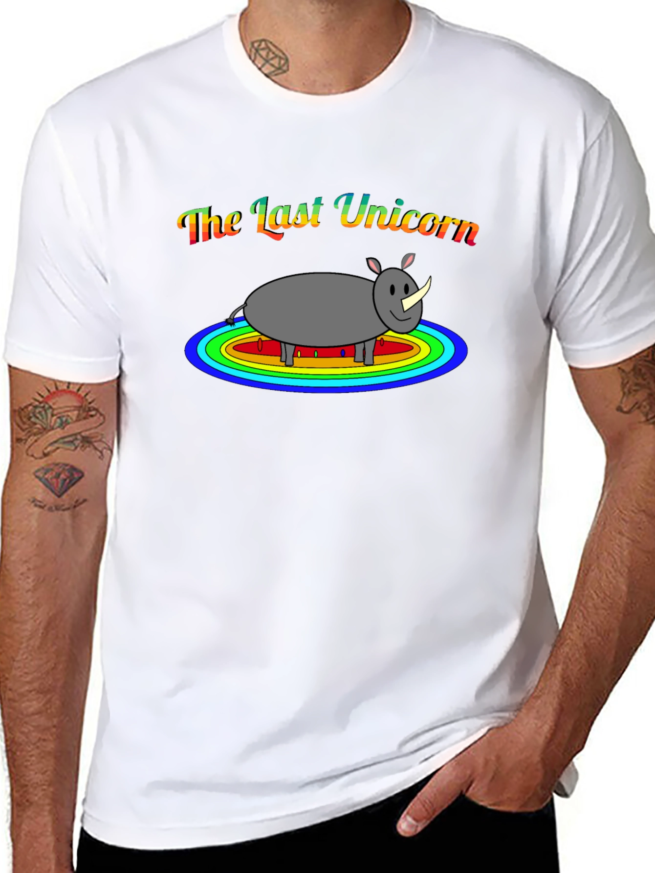 The Last Unicorn Funny Graphic T-Shirt