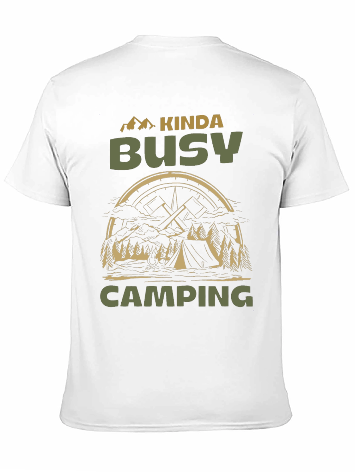 Kinda Busy Camping T-Shirt