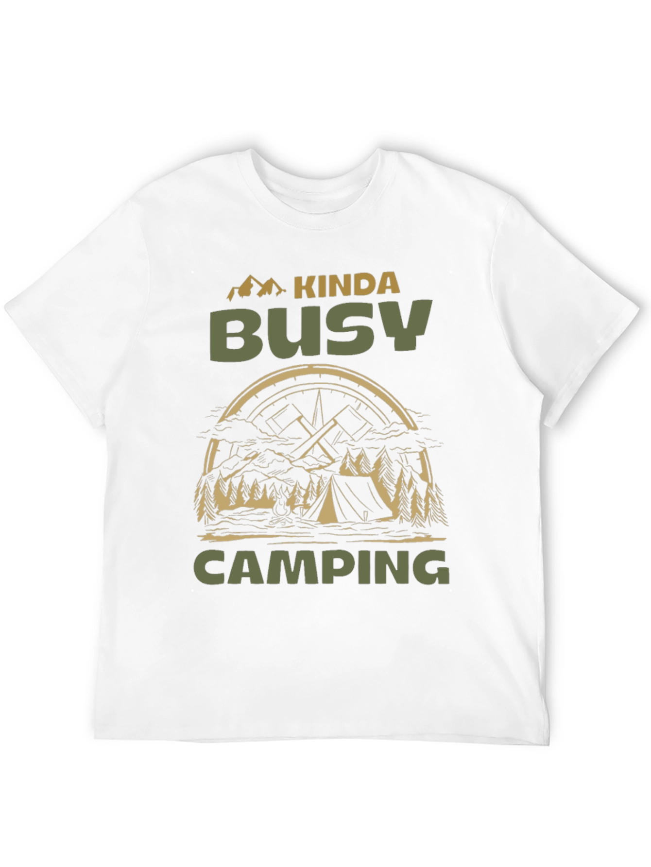 Kinda Busy Camping T-Shirt
