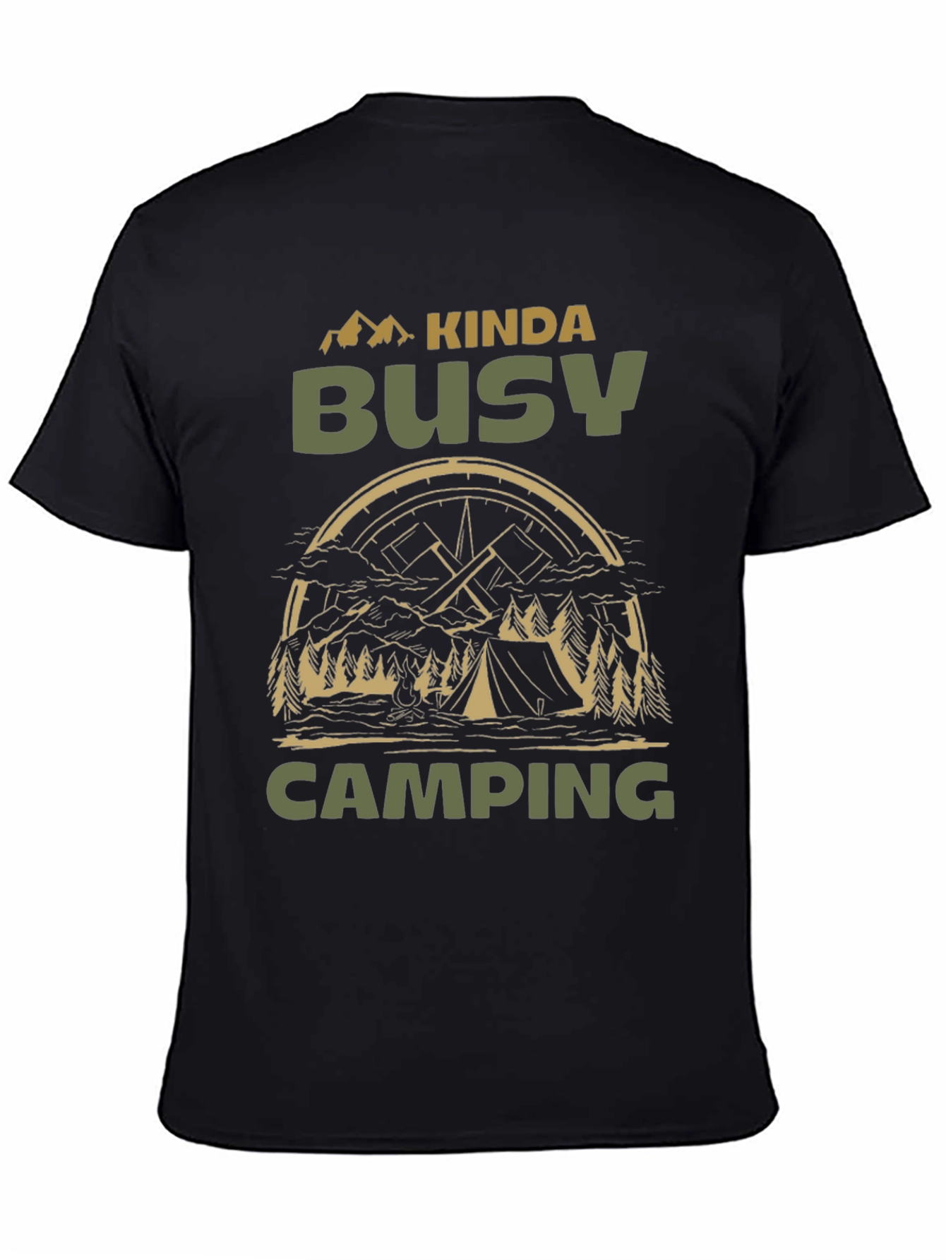 Kinda Busy Camping T-Shirt