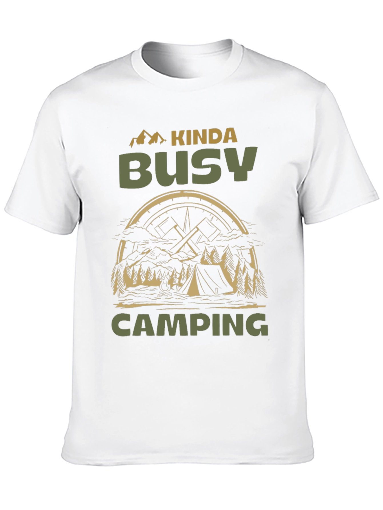 Kinda Busy Camping T-Shirt