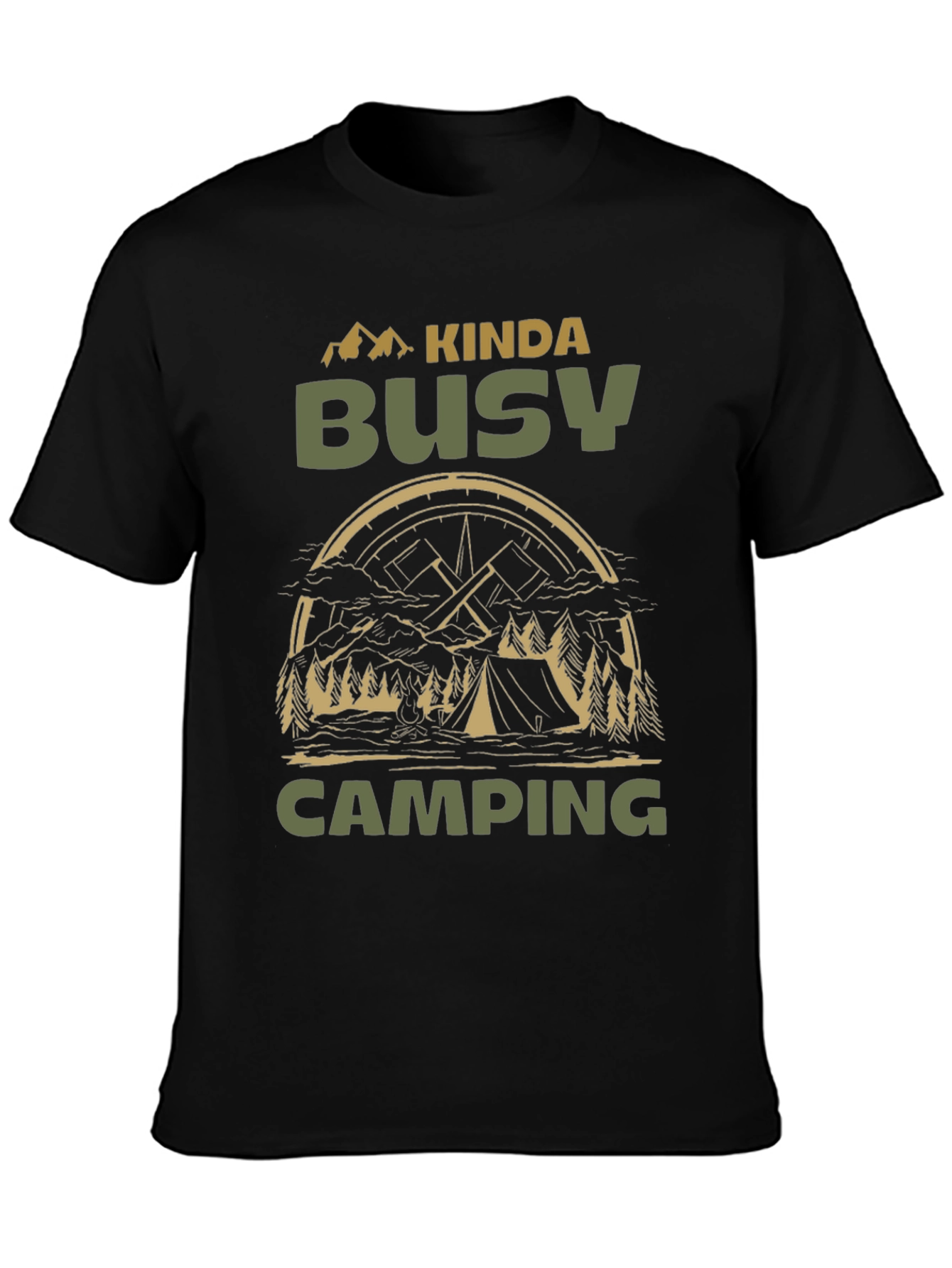 Kinda Busy Camping T-Shirt