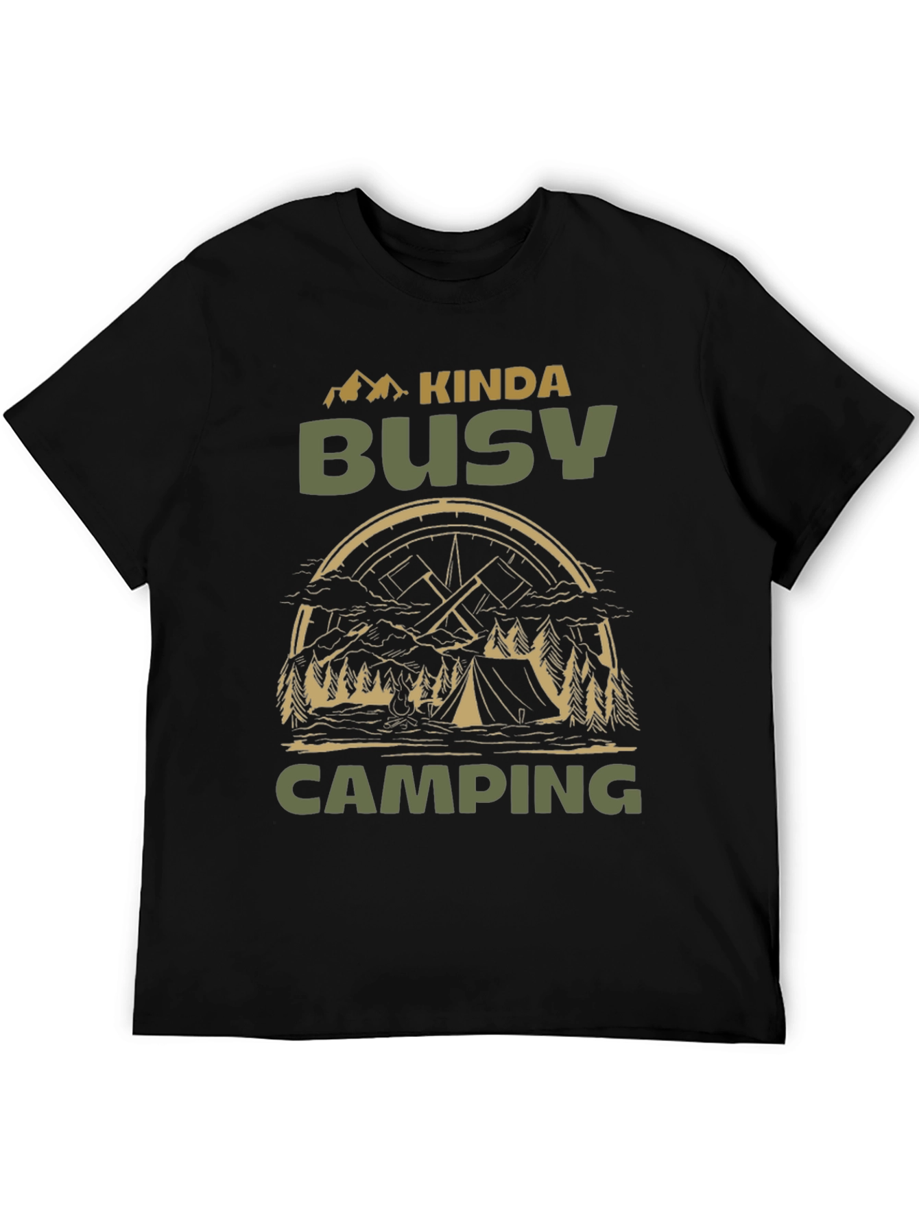 Kinda Busy Camping T-Shirt