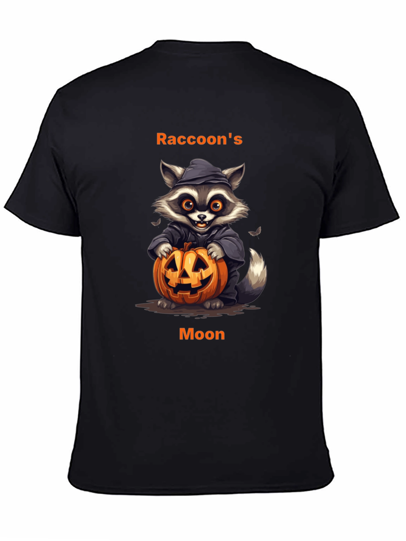 Raccoons Moon Halloween T-Shirt