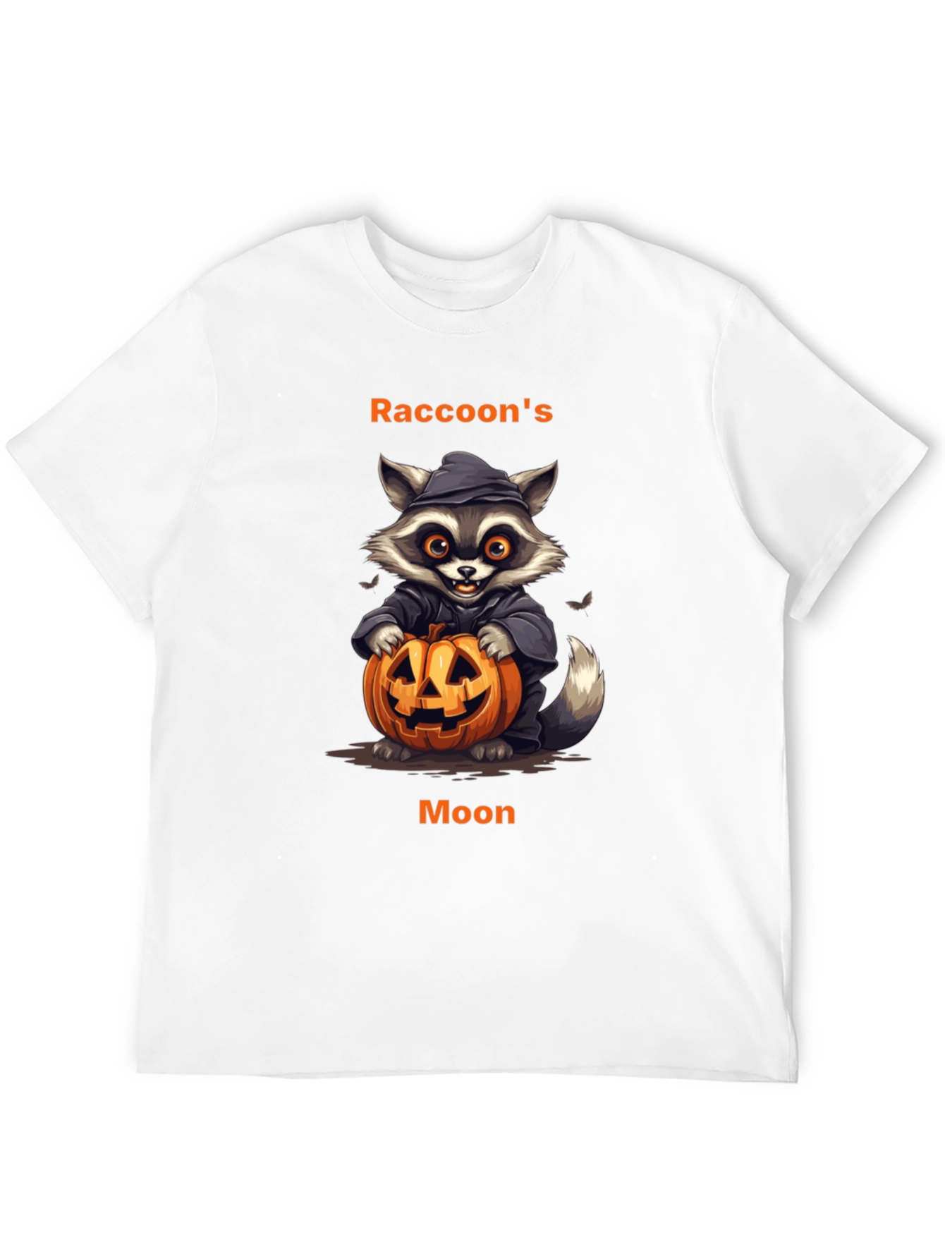 Raccoons Moon Halloween T-Shirt