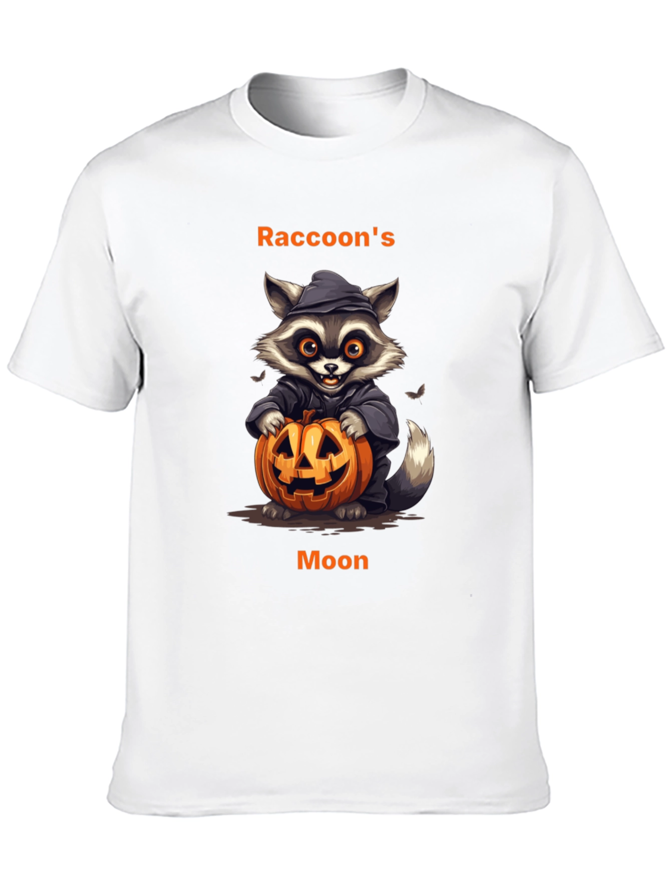 Raccoons Moon Halloween T-Shirt