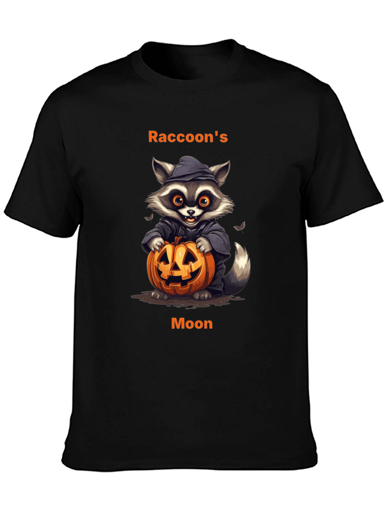 Raccoons Moon Halloween T-Shirt