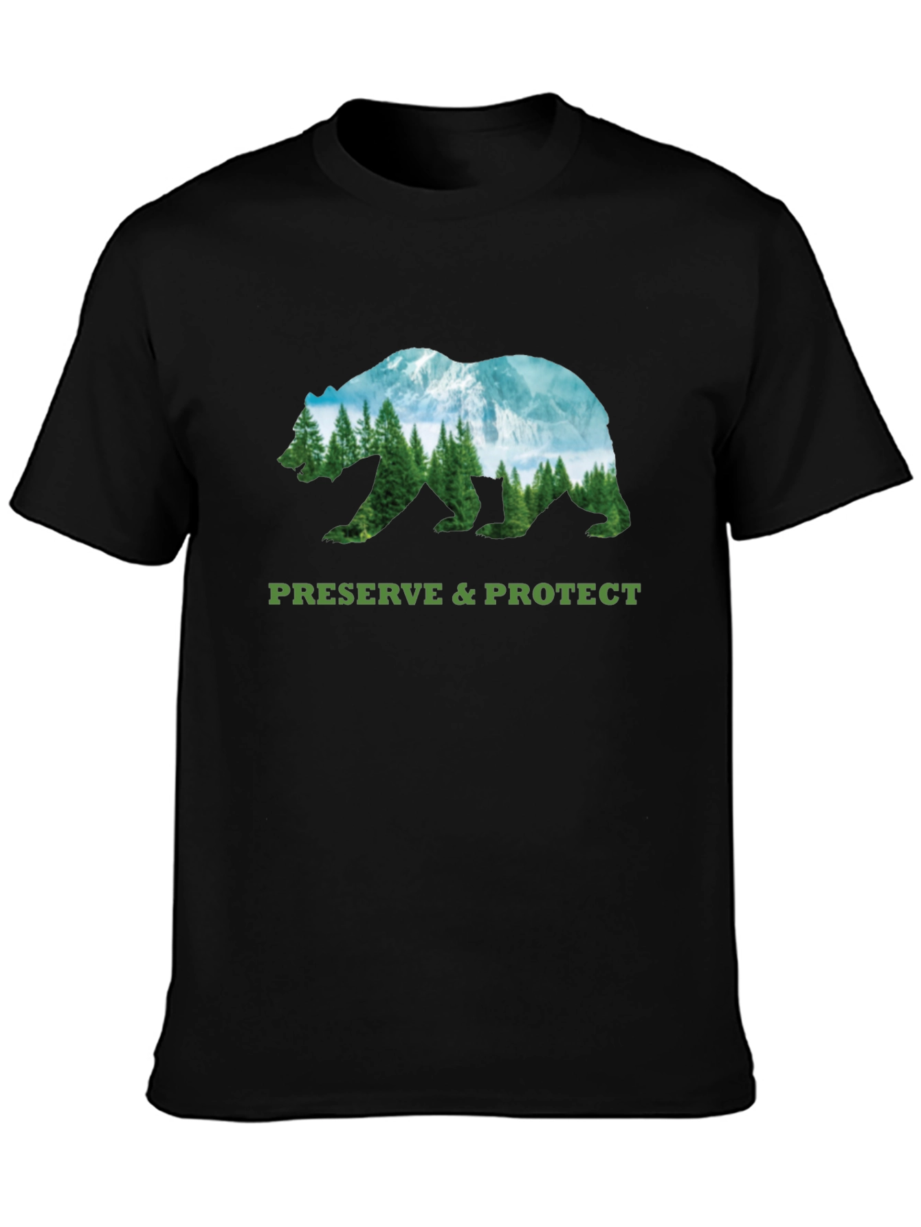 Preserve & Protect Bear Graphic Tee