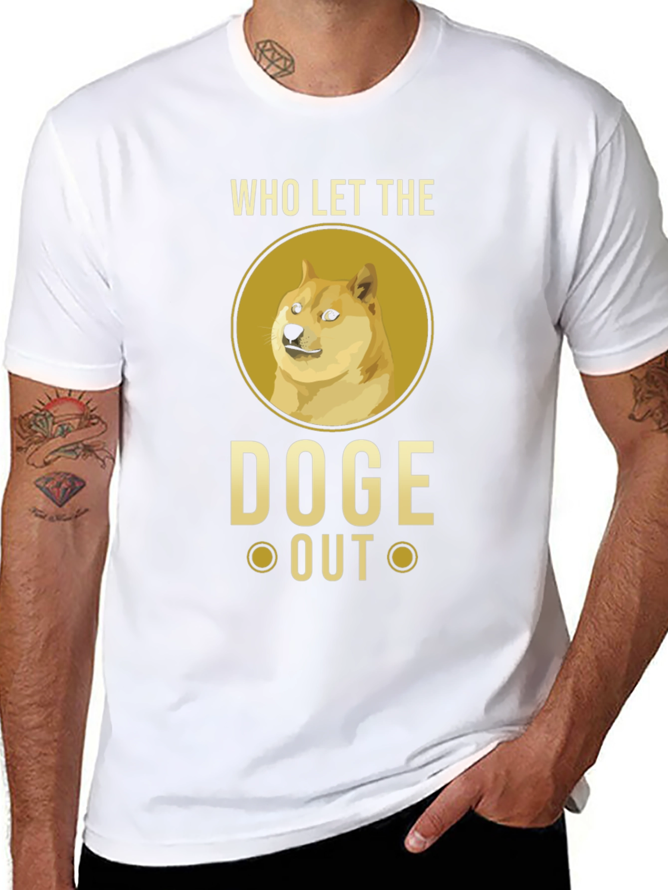 Who Let the Doge Out T-Shirt