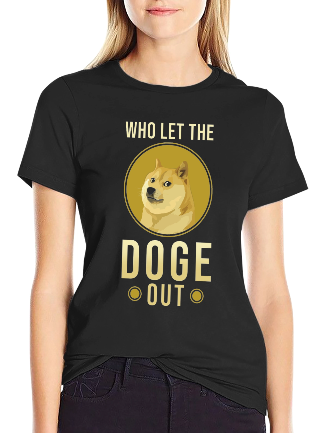 Who Let the Doge Out T-Shirt