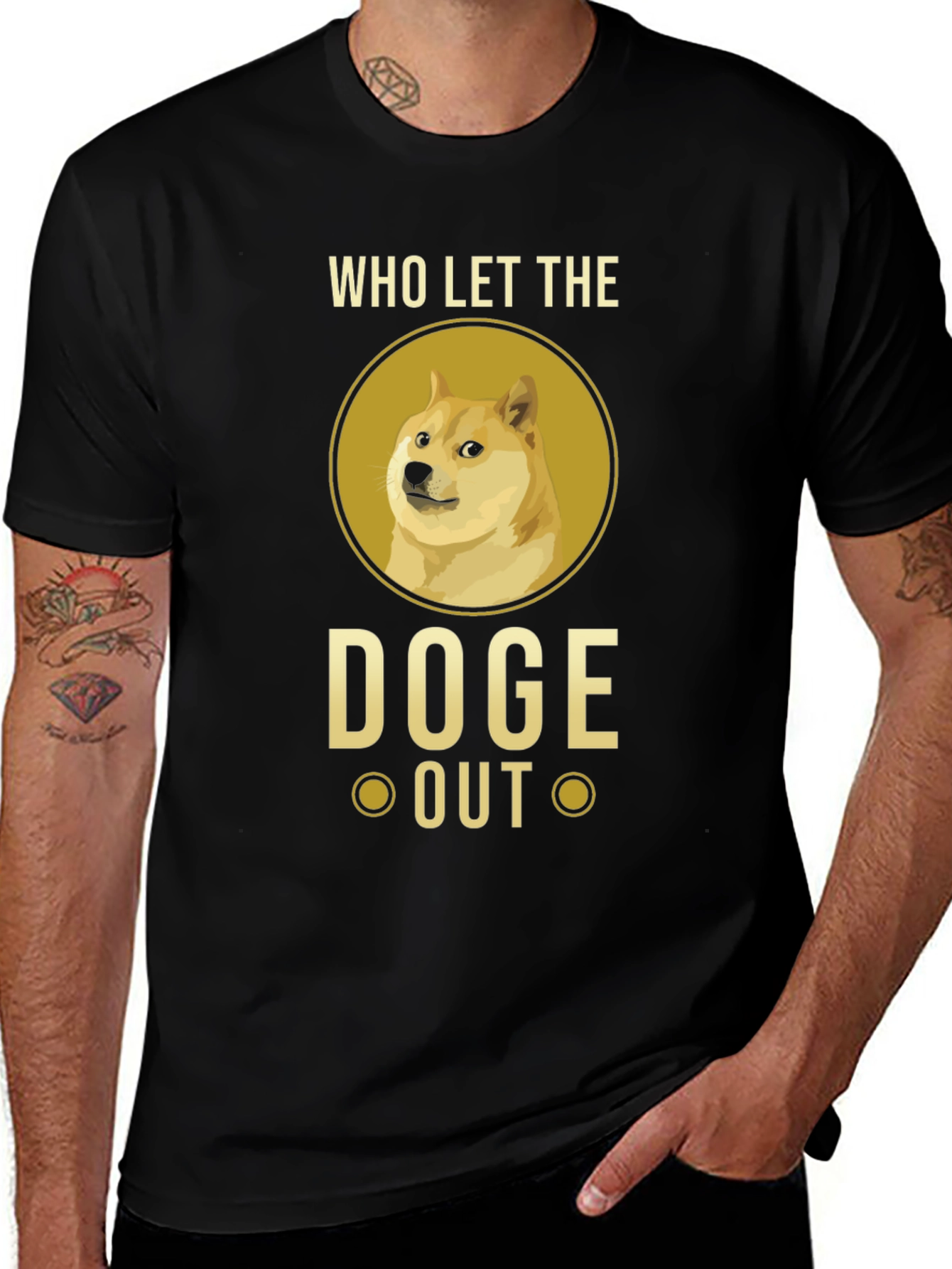 Who Let the Doge Out T-Shirt