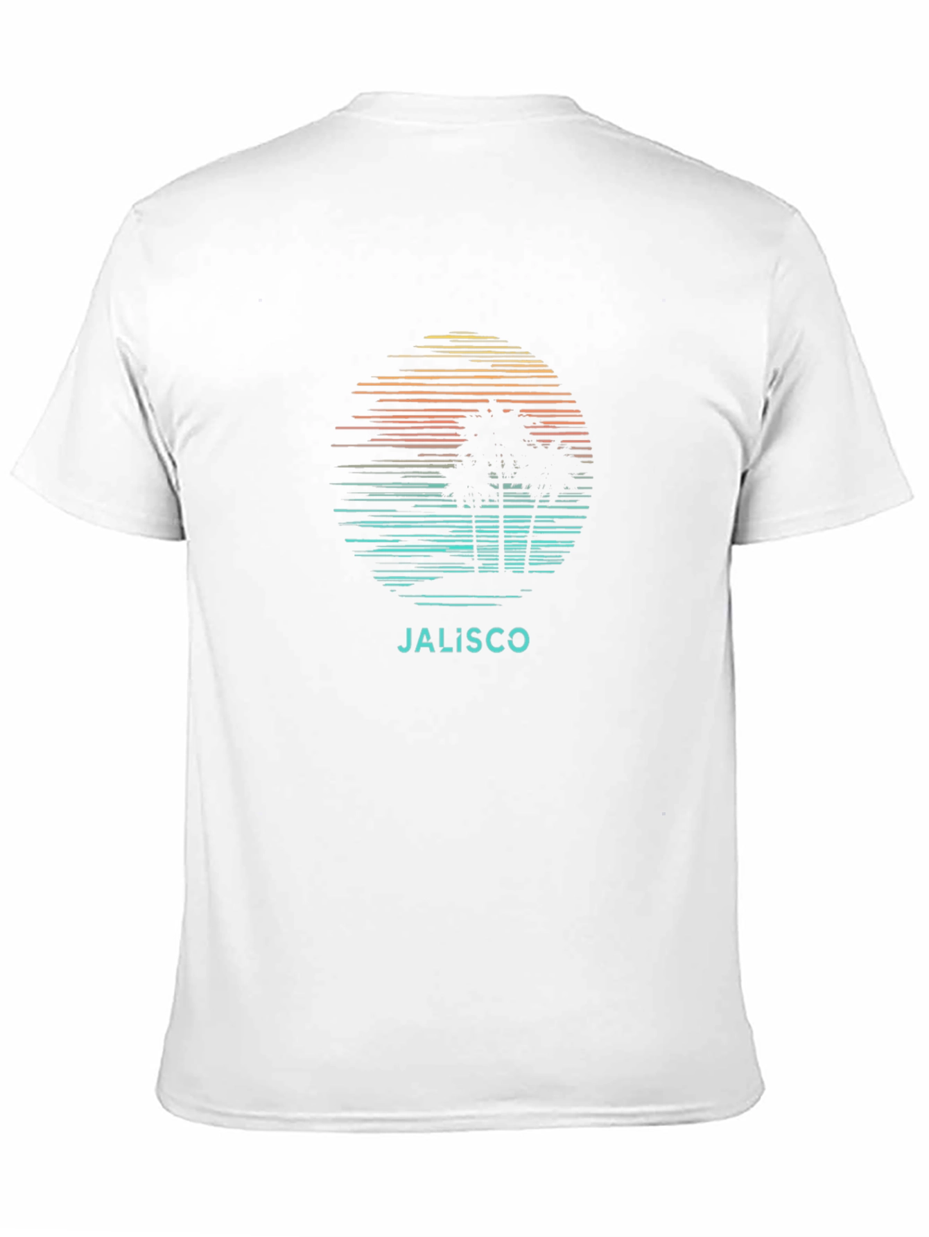 Jalisco Sunset Palm Tree T-Shirt
