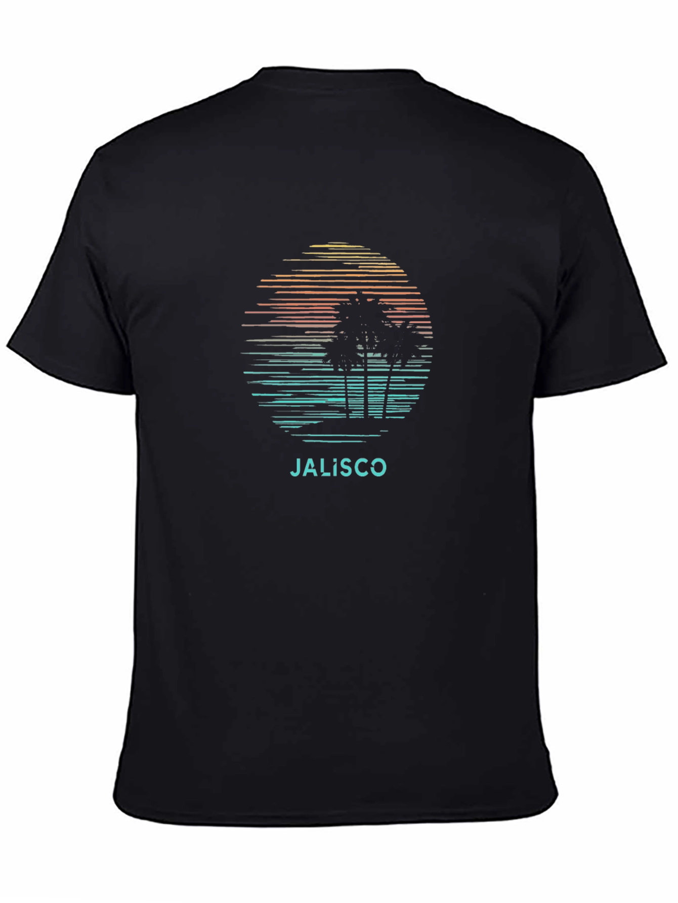 Jalisco Sunset Palm Tree T-Shirt