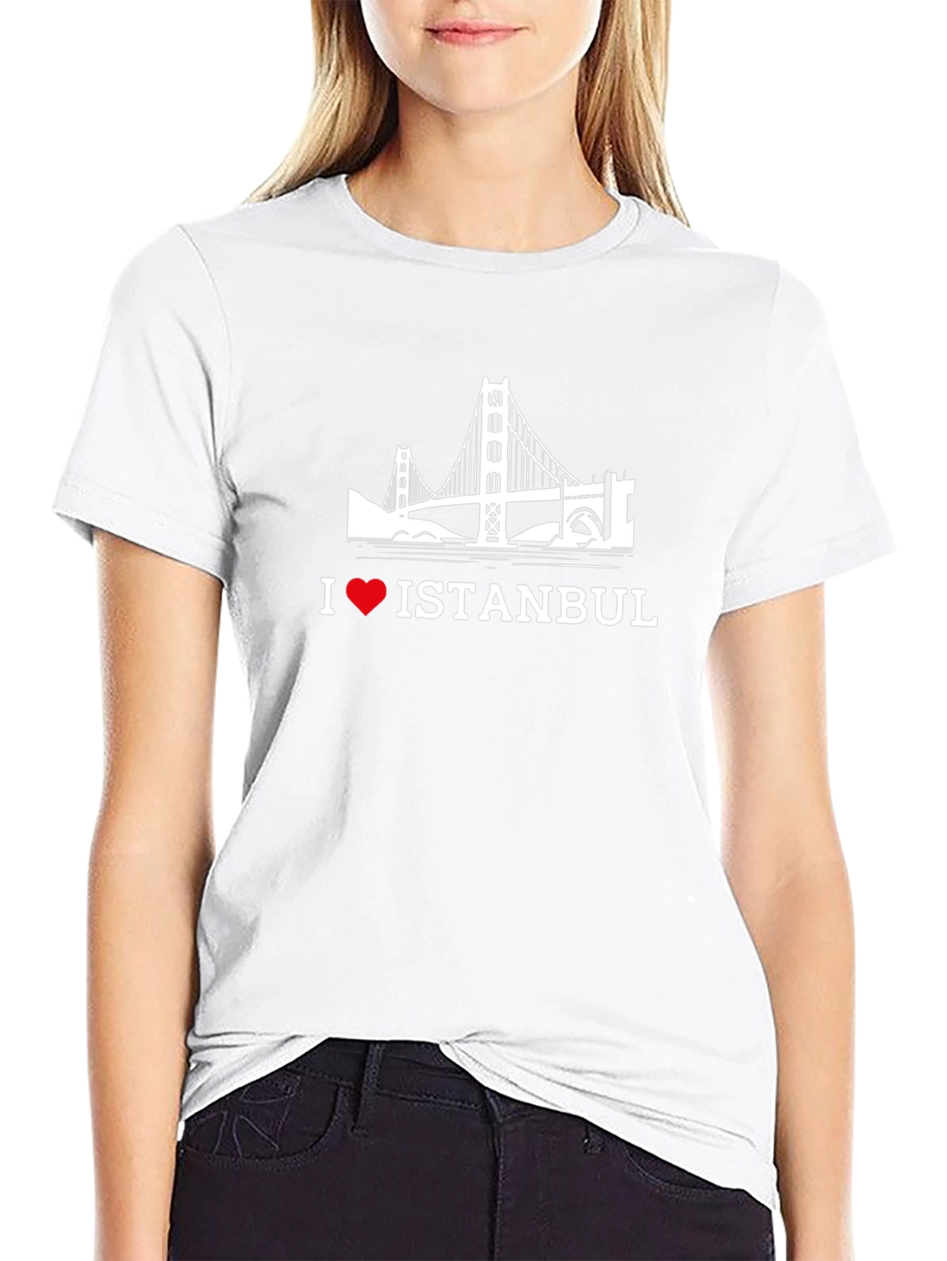 I Love Istanbul Black T-Shirt