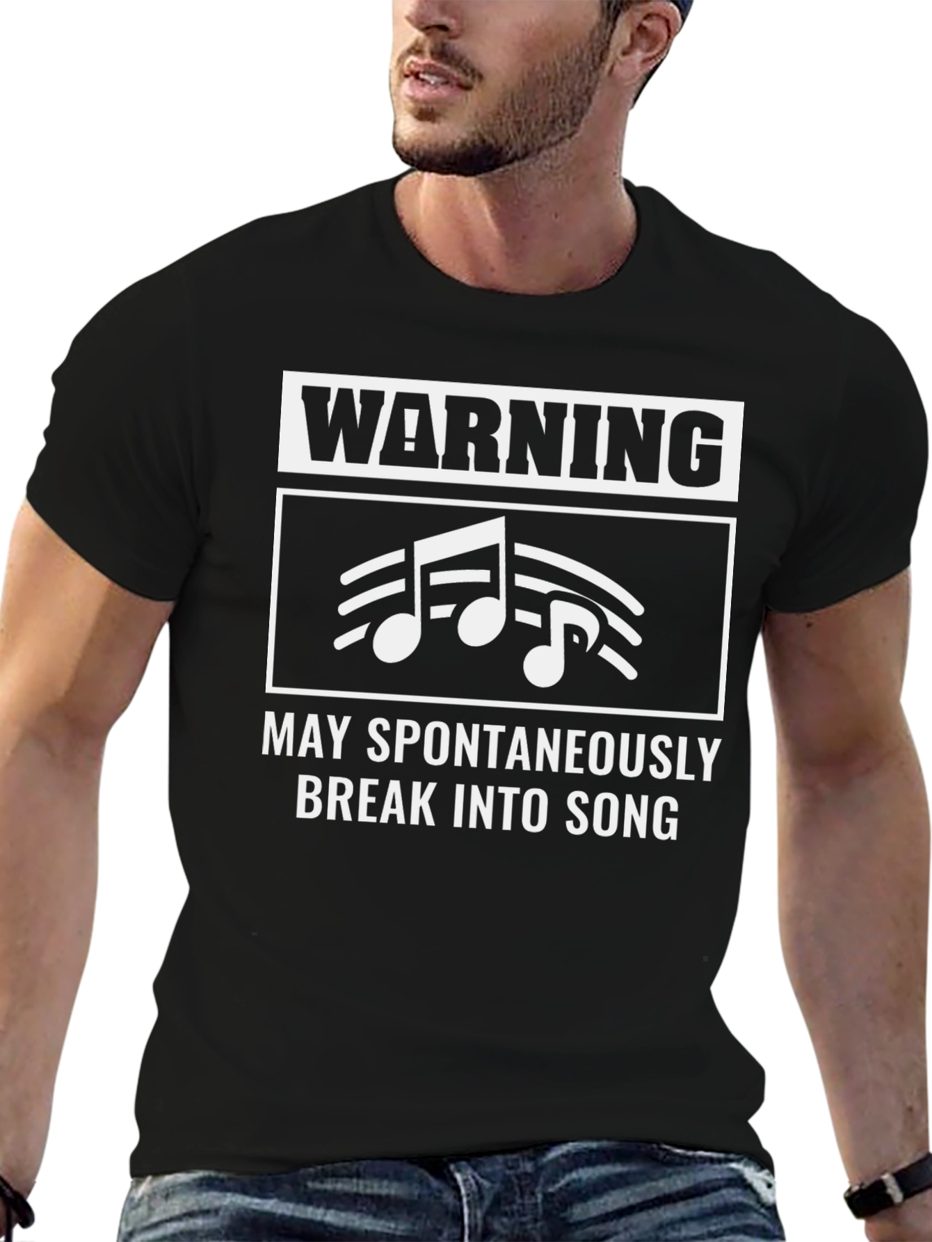 Warning: May Spontaneously Break into Song T-Shirt