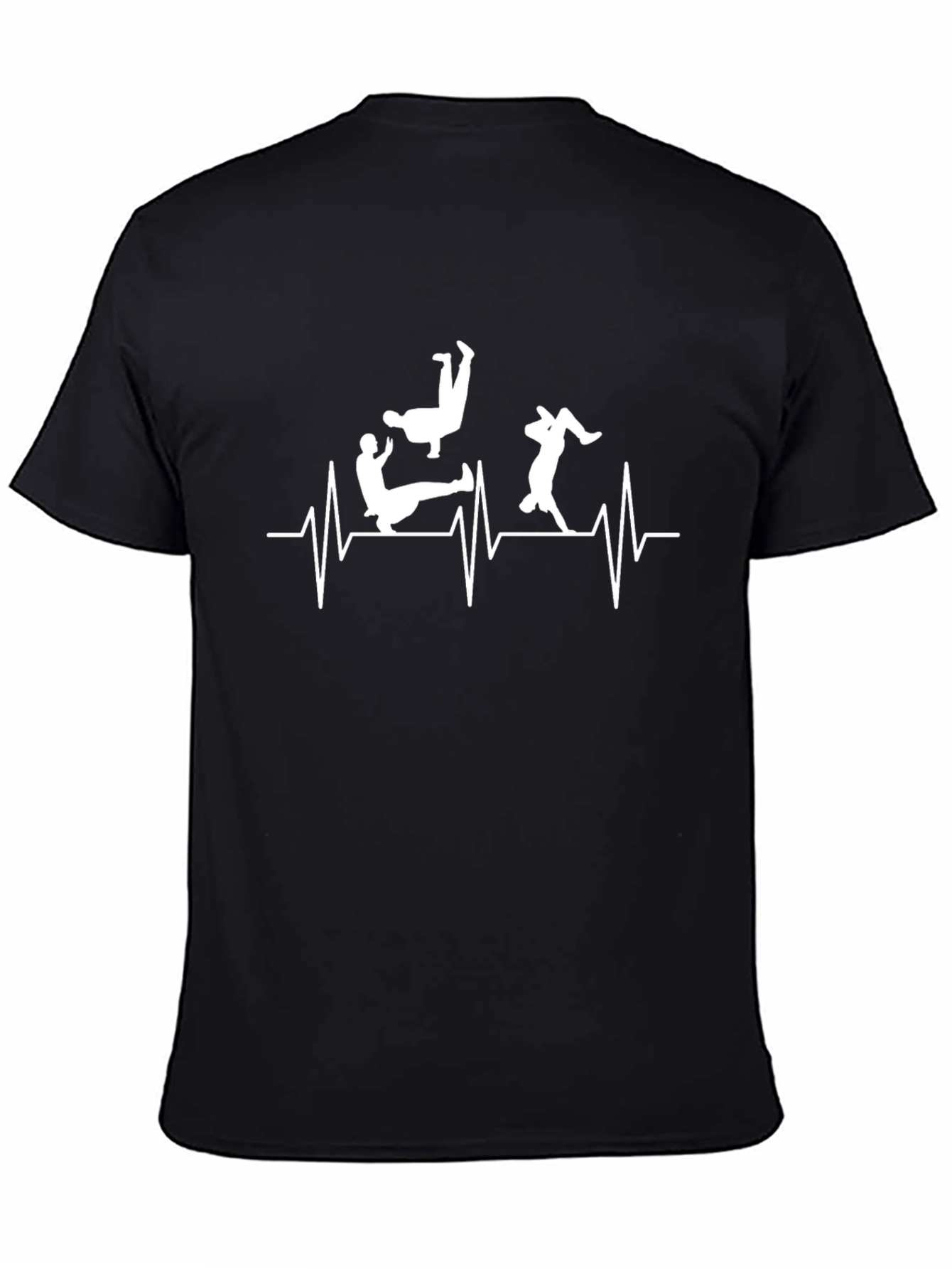 Parkour Heartbeat Tee - Black