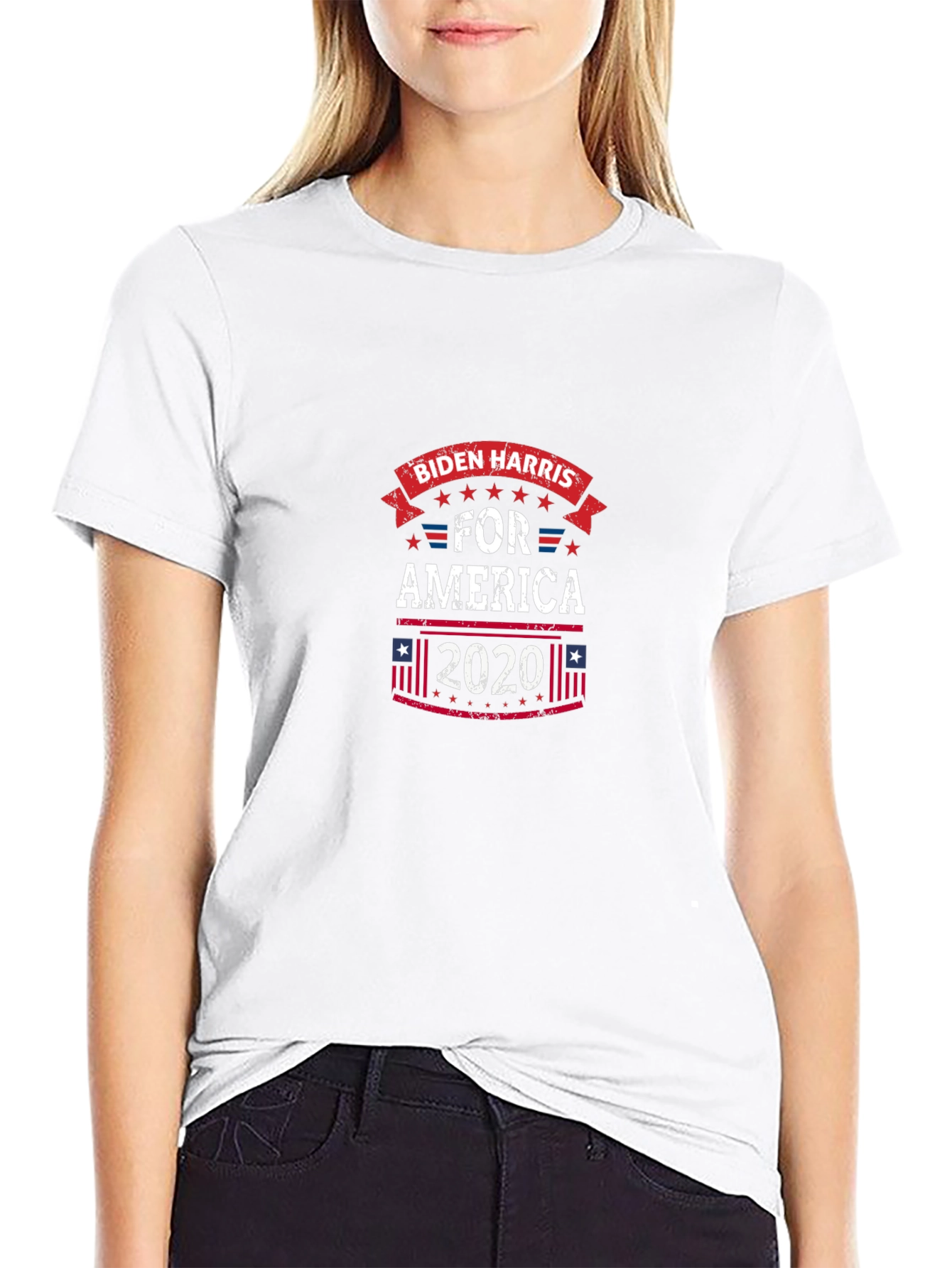 Biden Harris 2020 Graphic Tee - Patriotic Election T-Shirt