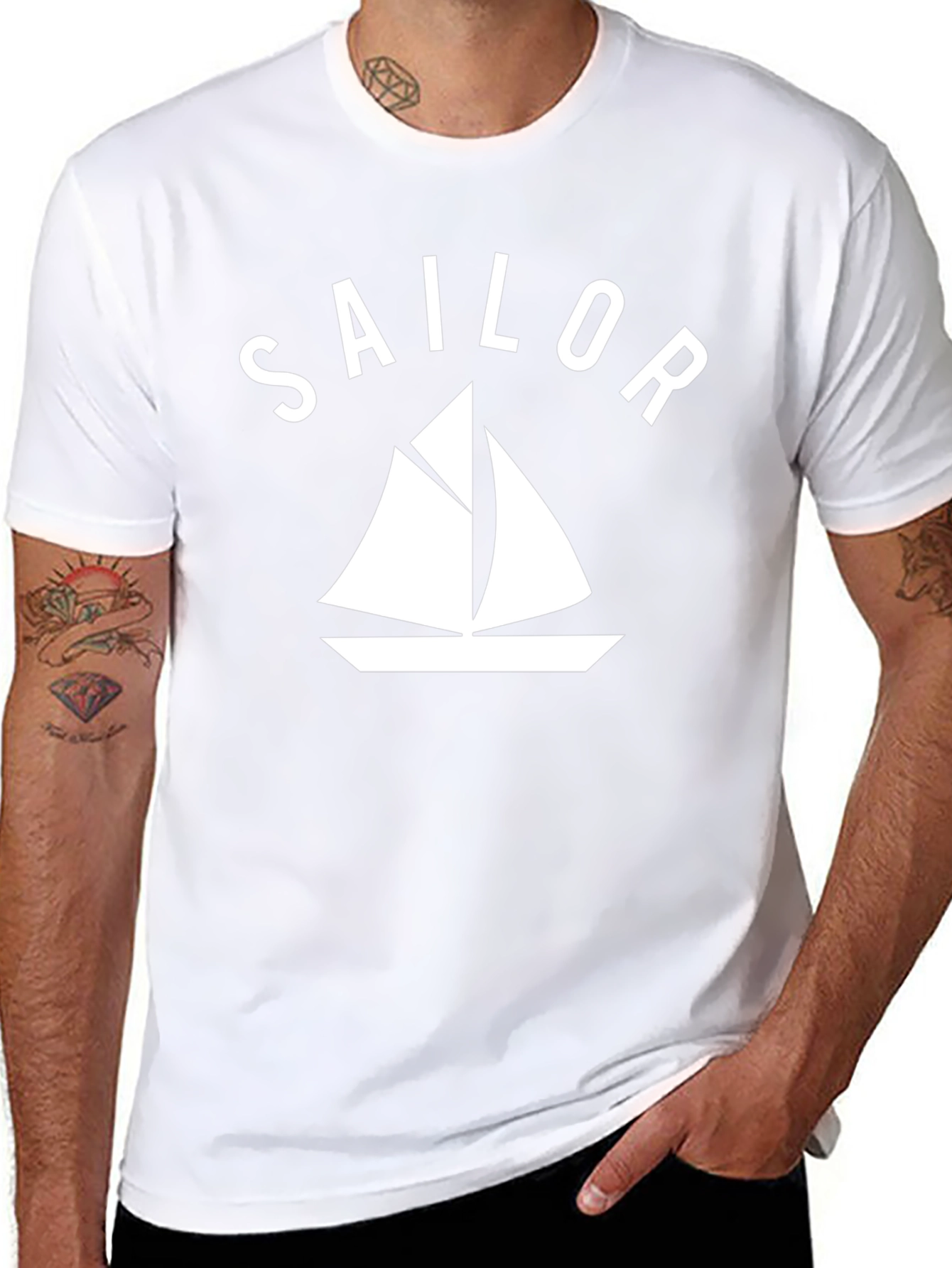 Sailor Graphic Tee - Classic Boating T-Shirt