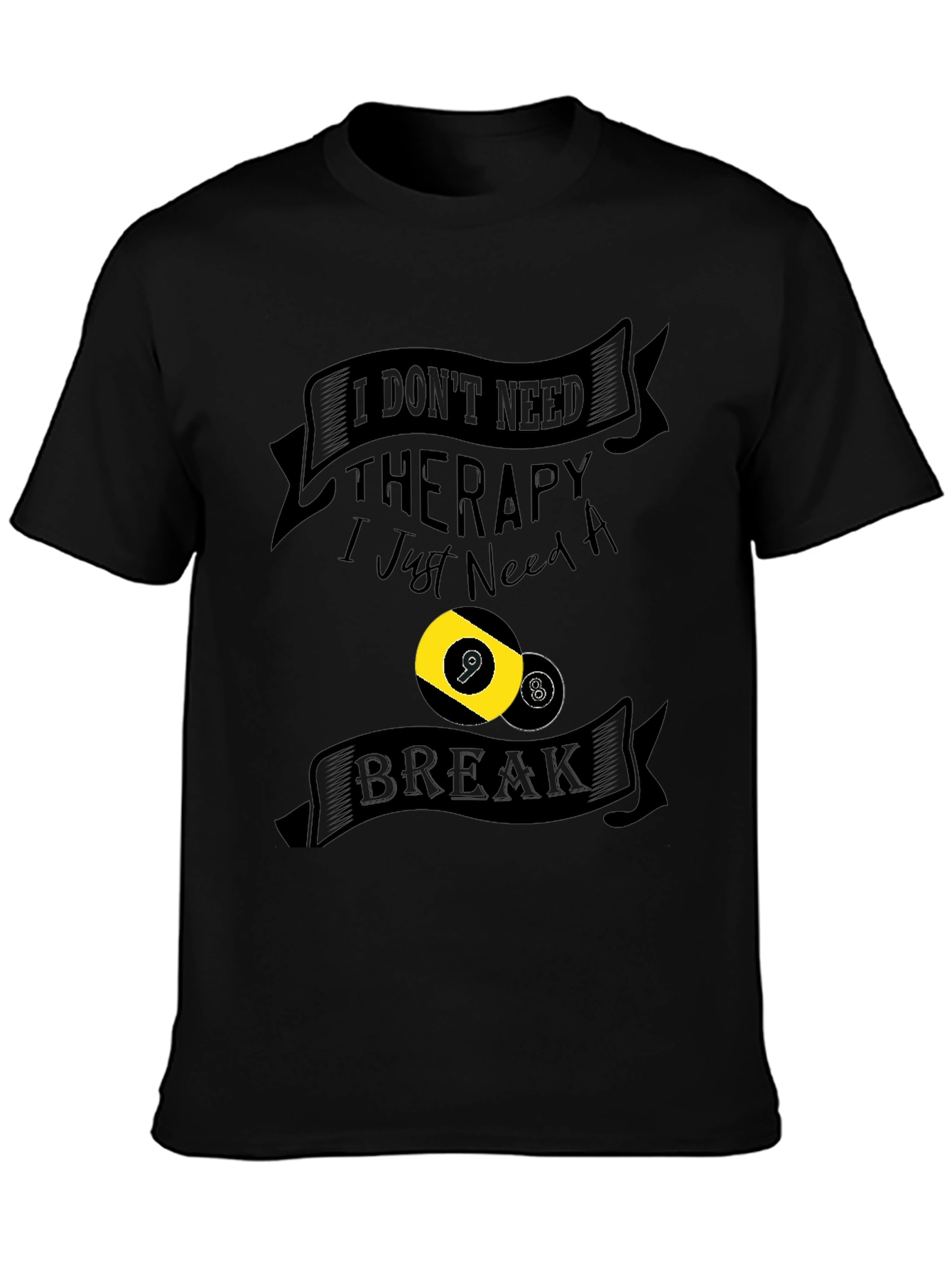 Therapy Break Billiards Graphic Tee
